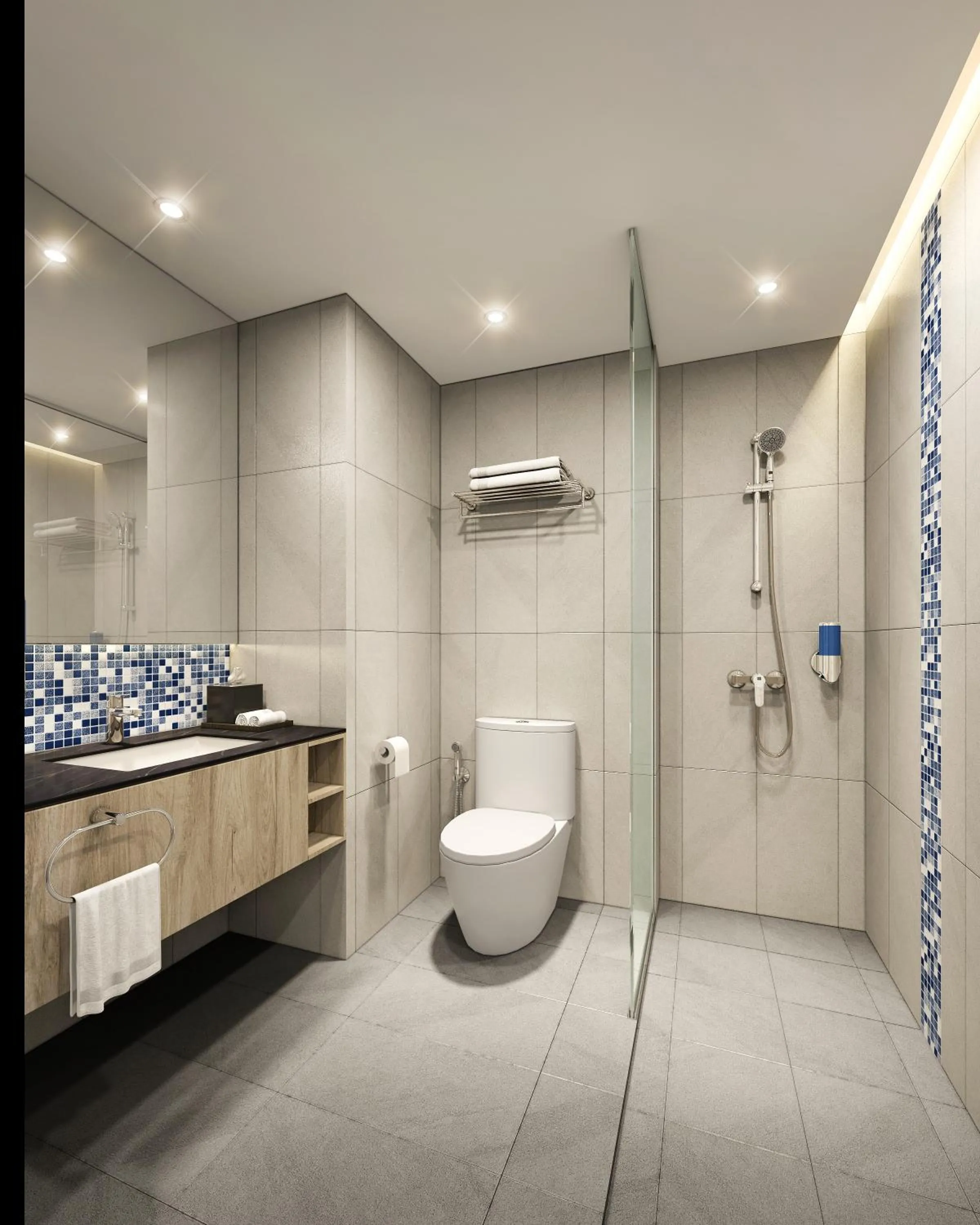 Bathroom in Holiday Inn Express & Suites Singapore Novena by IHG