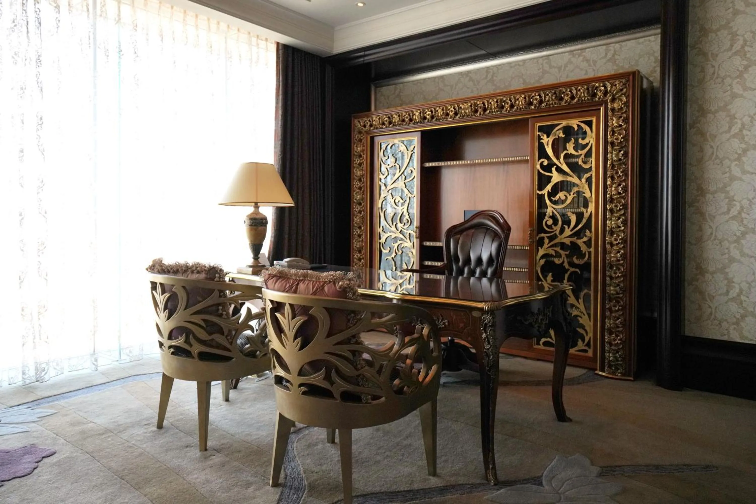 Living room in InterContinental Dalian by IHG