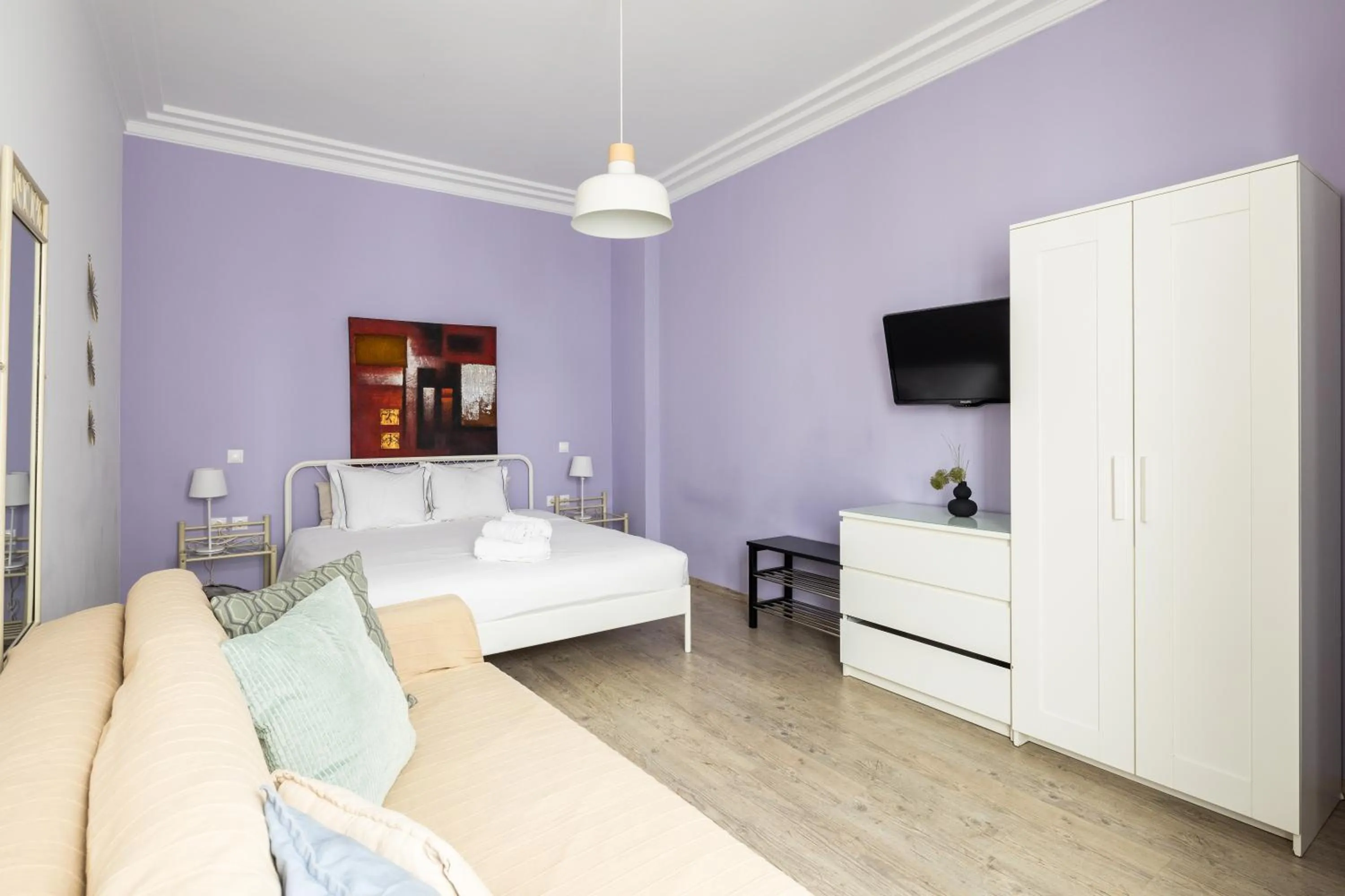 Bed in Apartments Historical Center