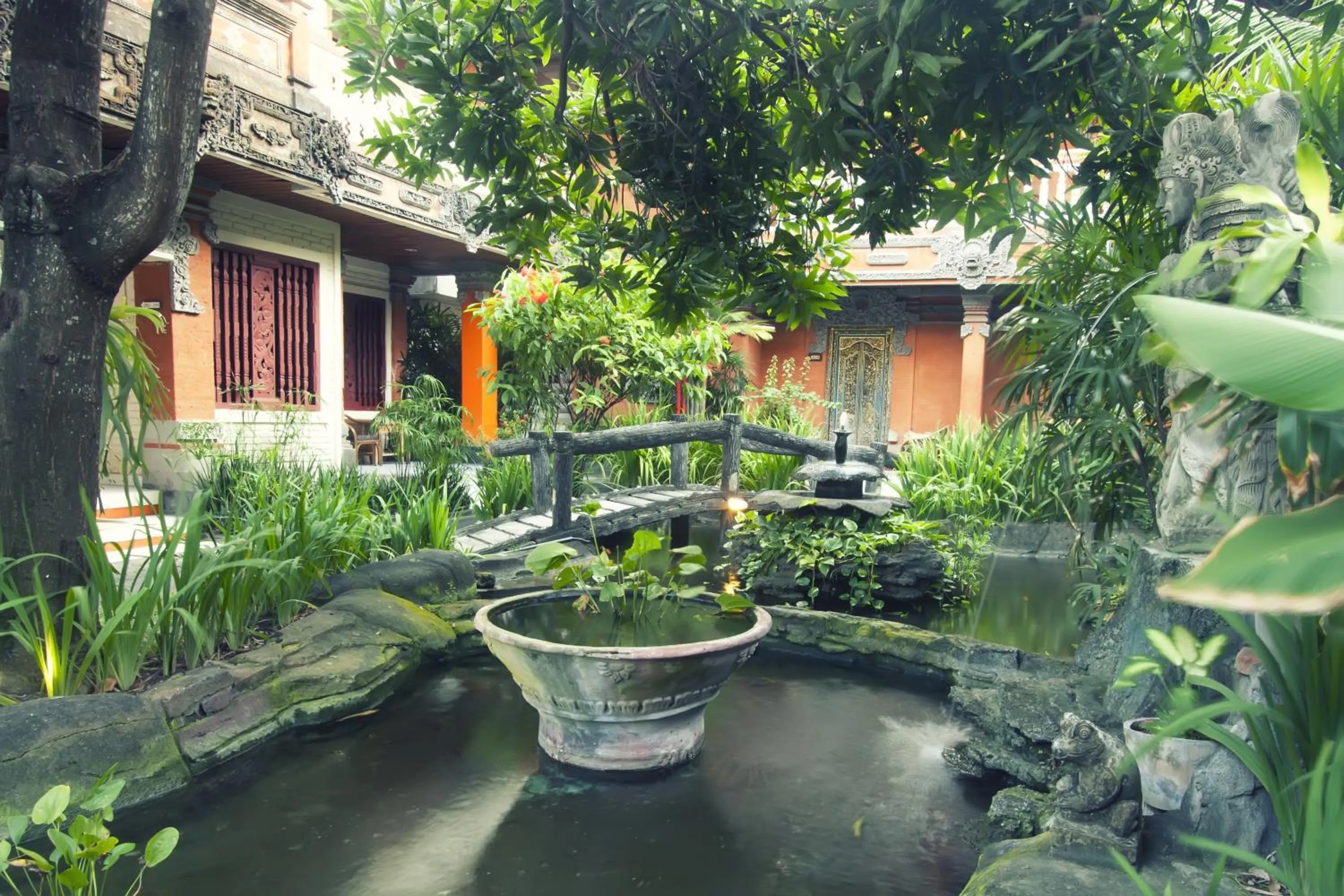 Natural landscape in Seminyak Paradiso Hotel