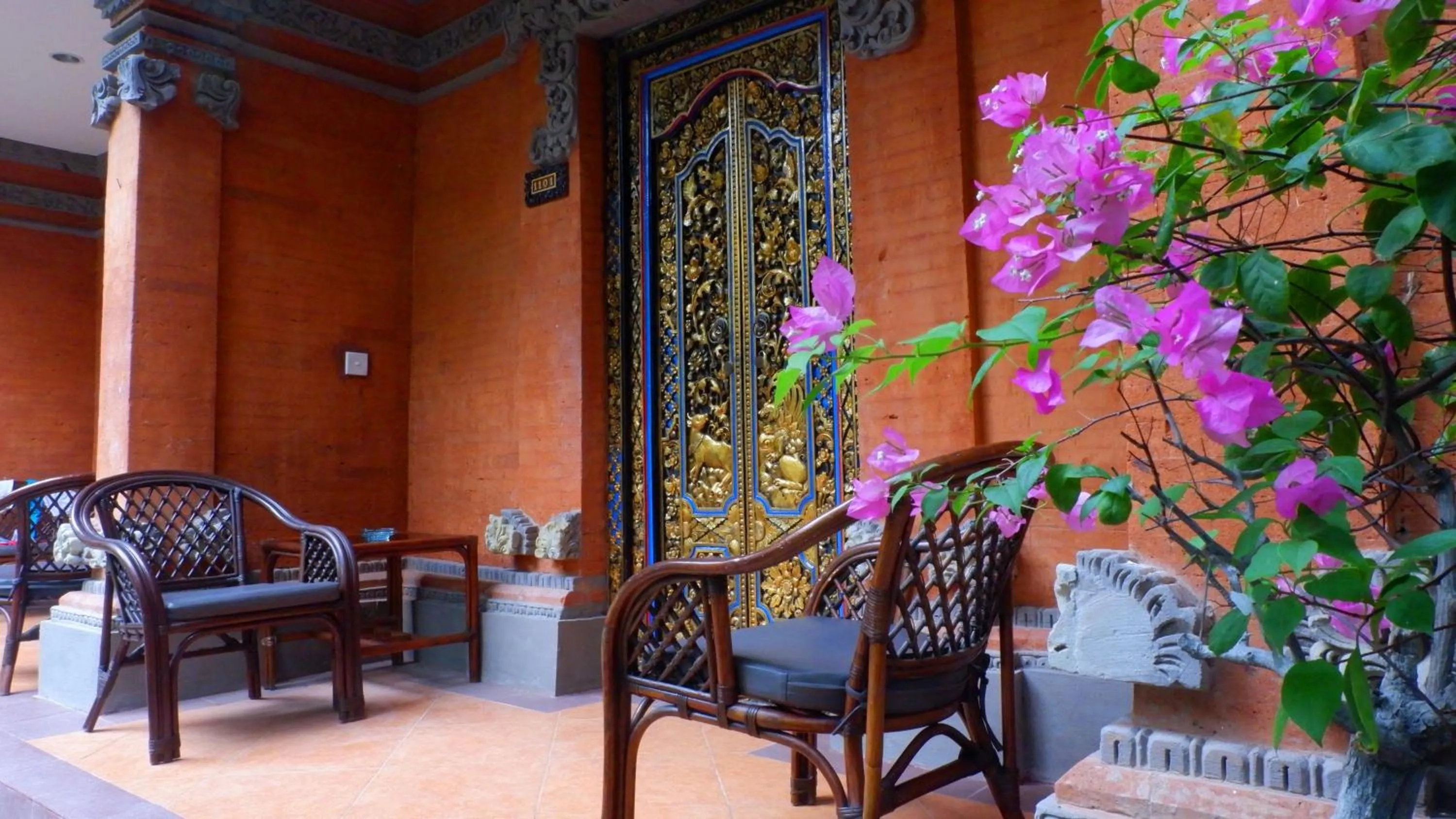 Balcony/Terrace in Seminyak Paradiso Hotel