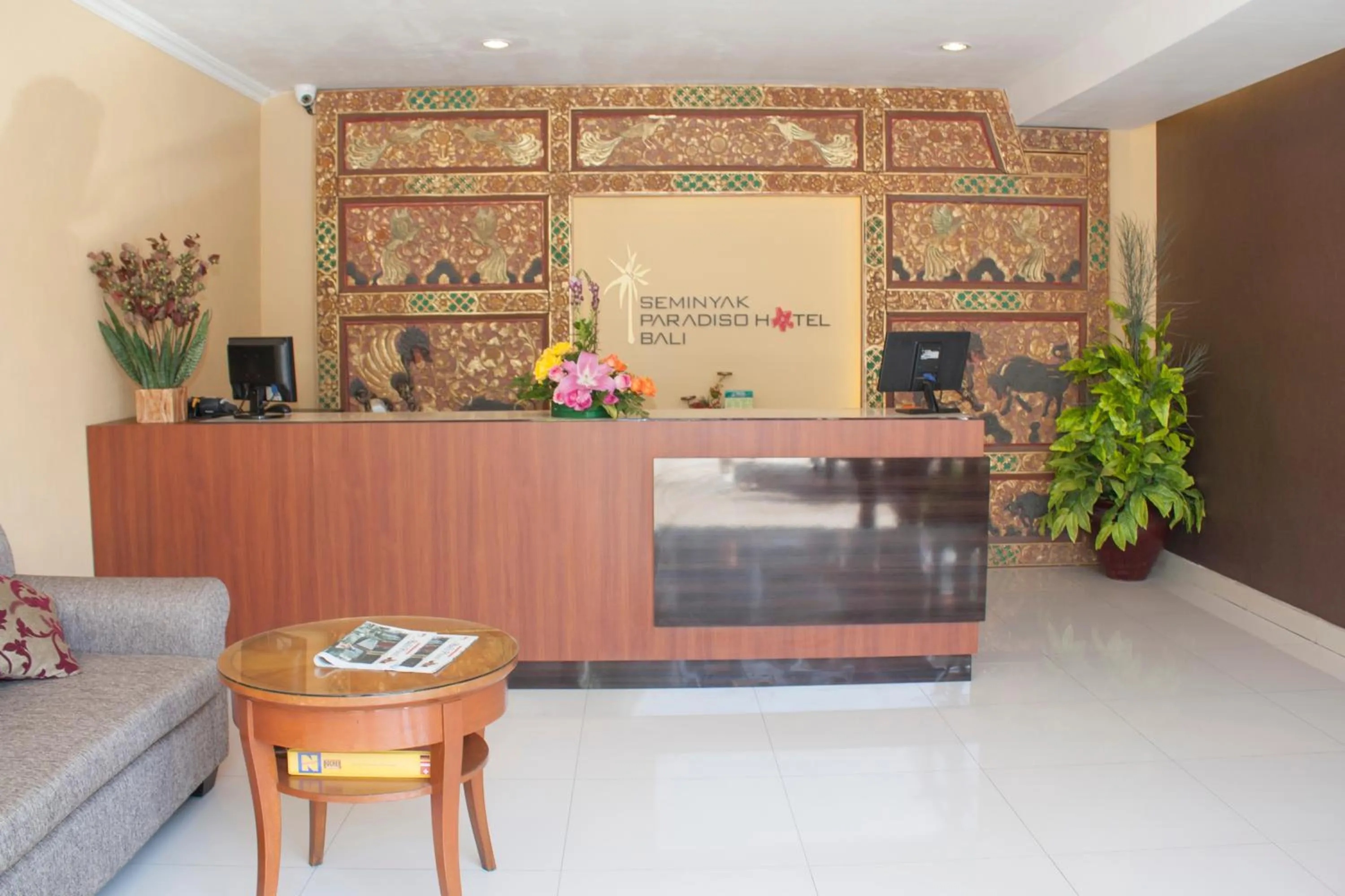Lobby or reception in Seminyak Paradiso Hotel