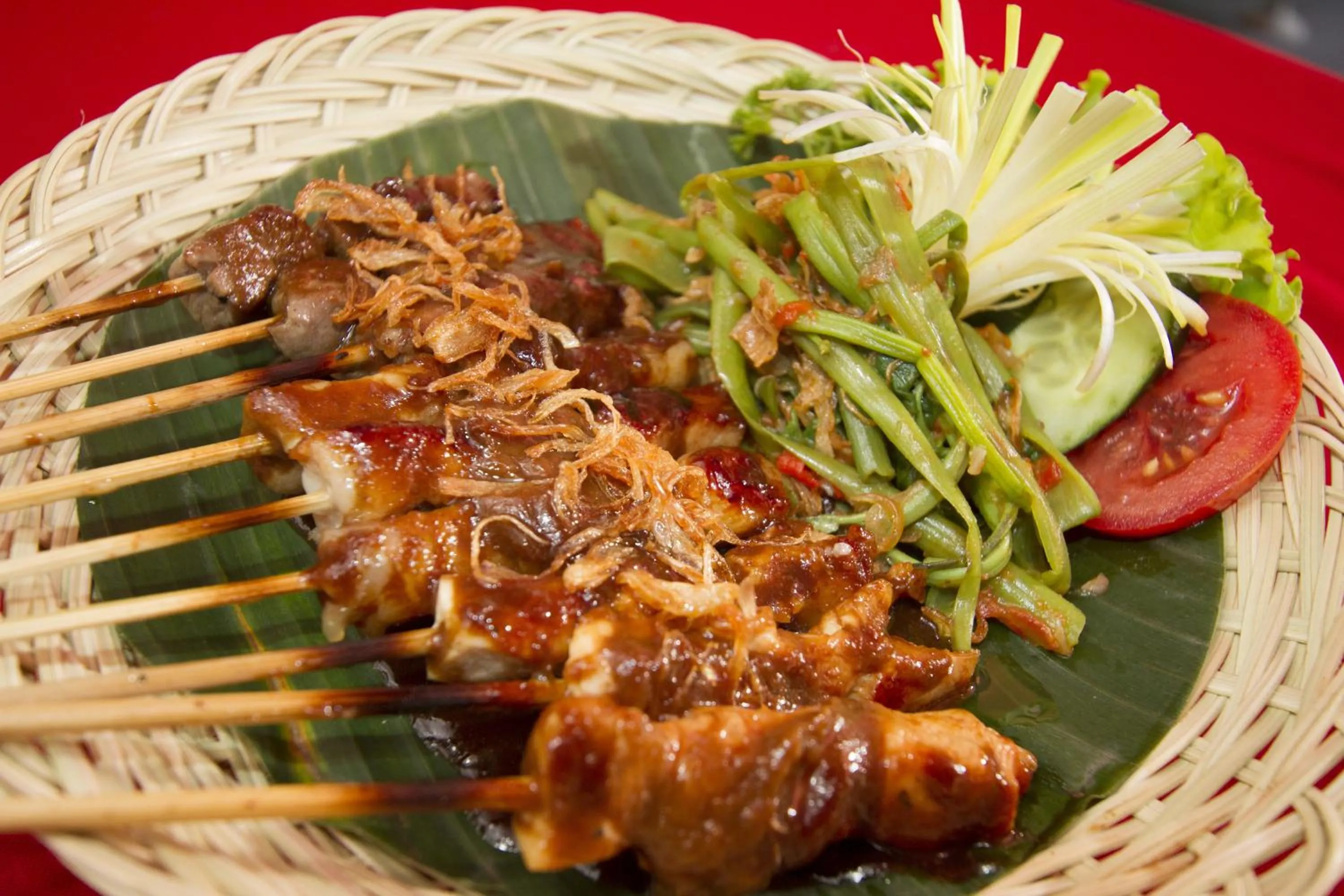 Food close-up in Seminyak Paradiso Hotel