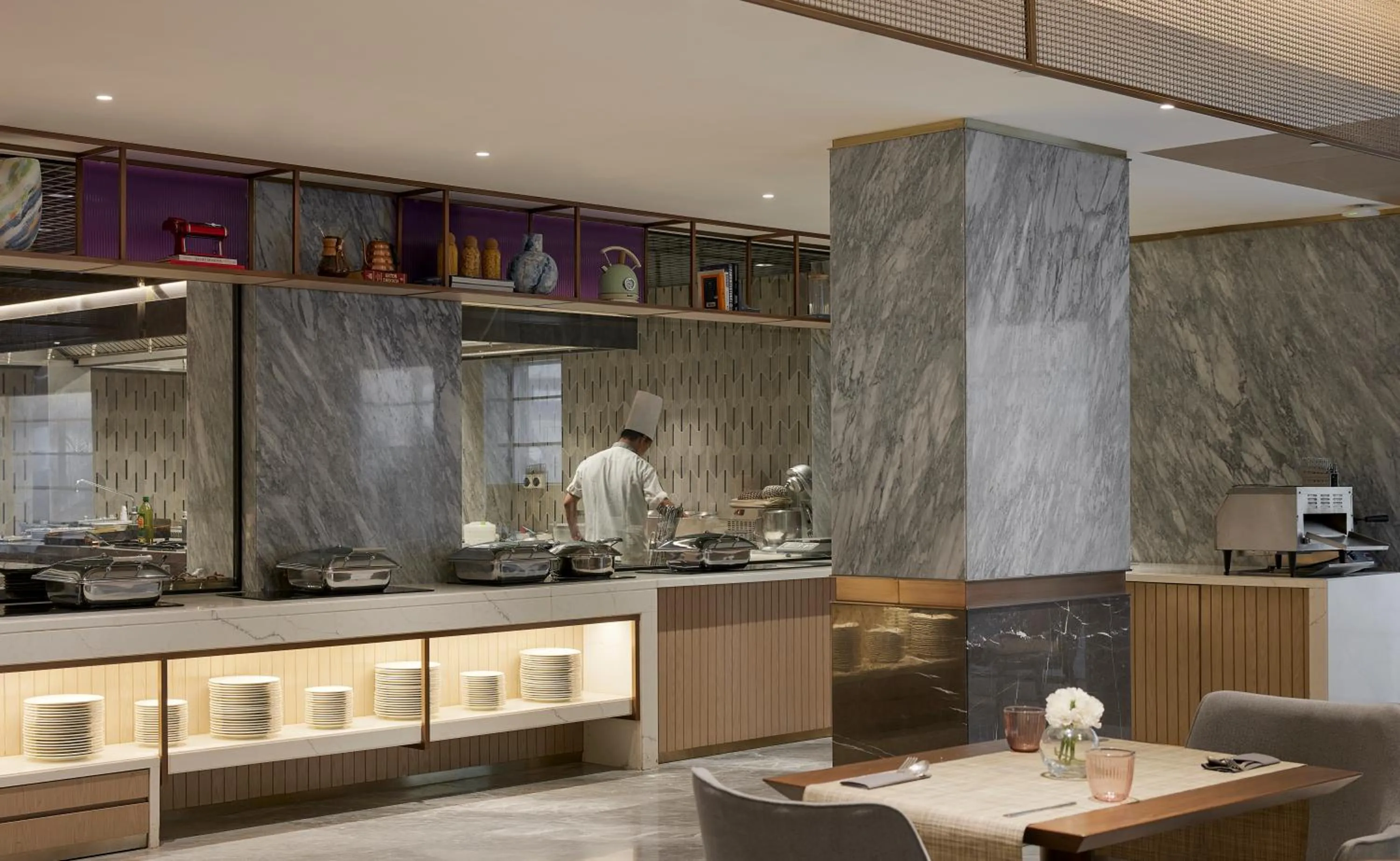 Kitchen or kitchenette in Astoria Hotel