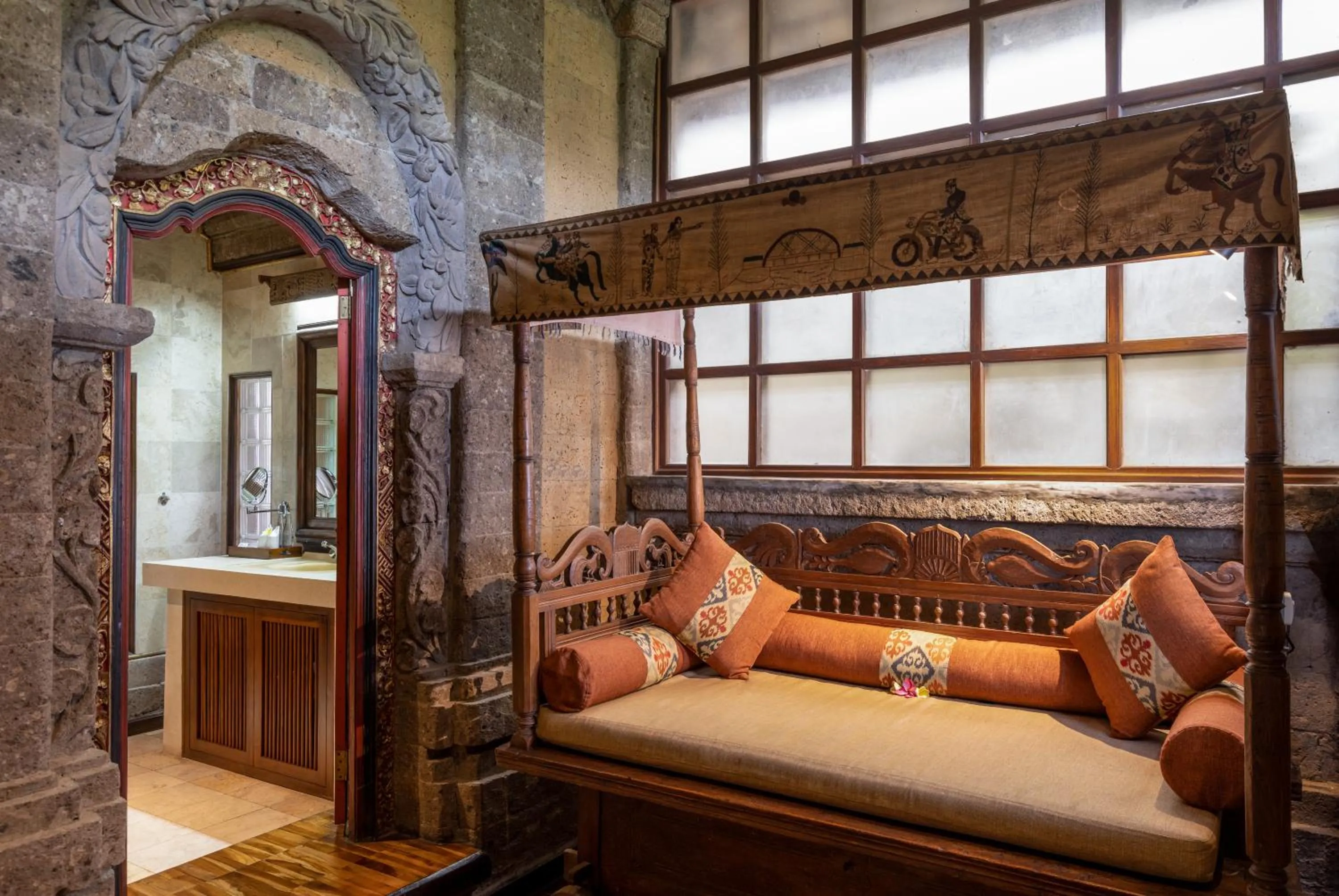 Seating area in Arma Museum & Resort