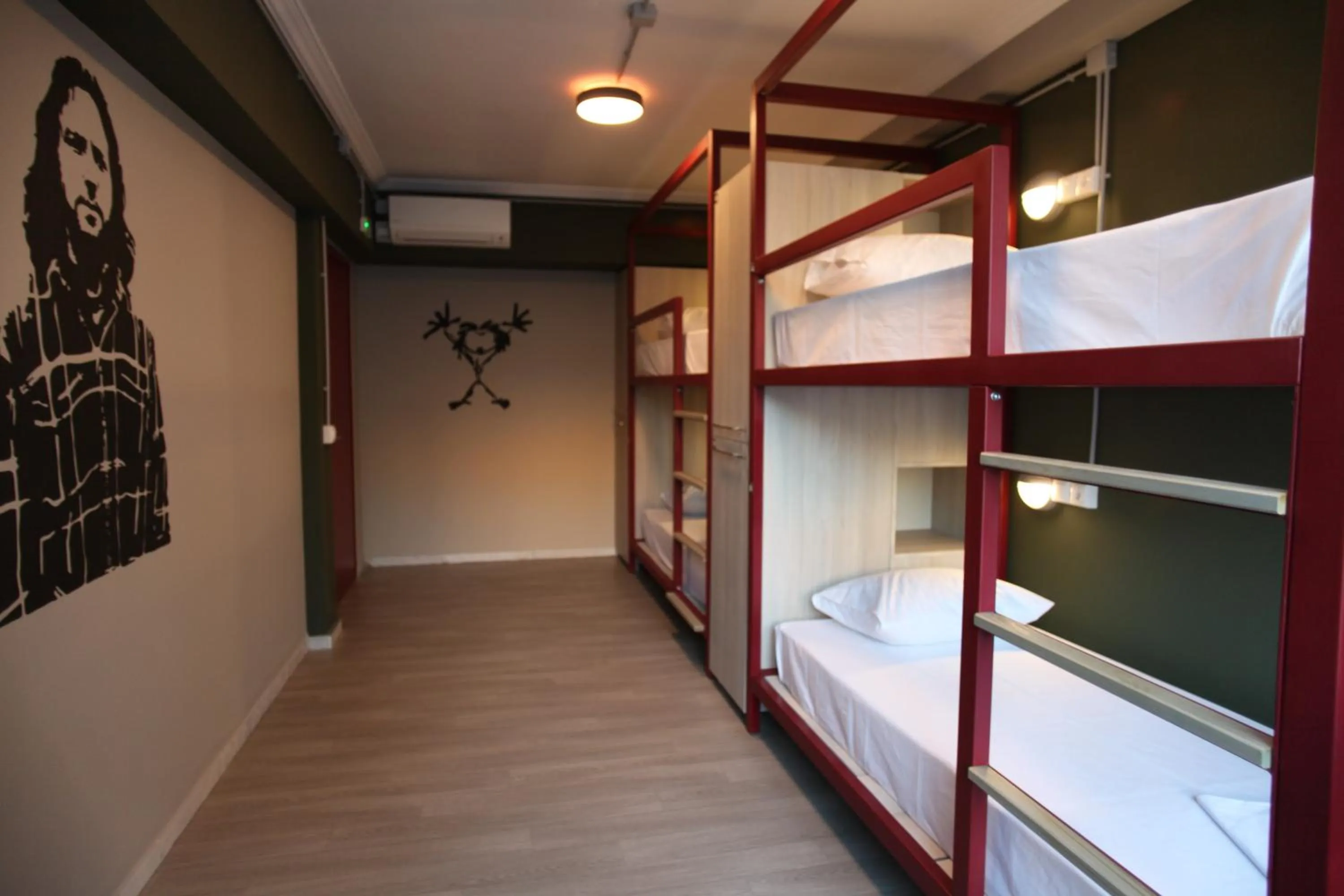 bunk bed, Bed in Stay Hybrid Youth Hostel