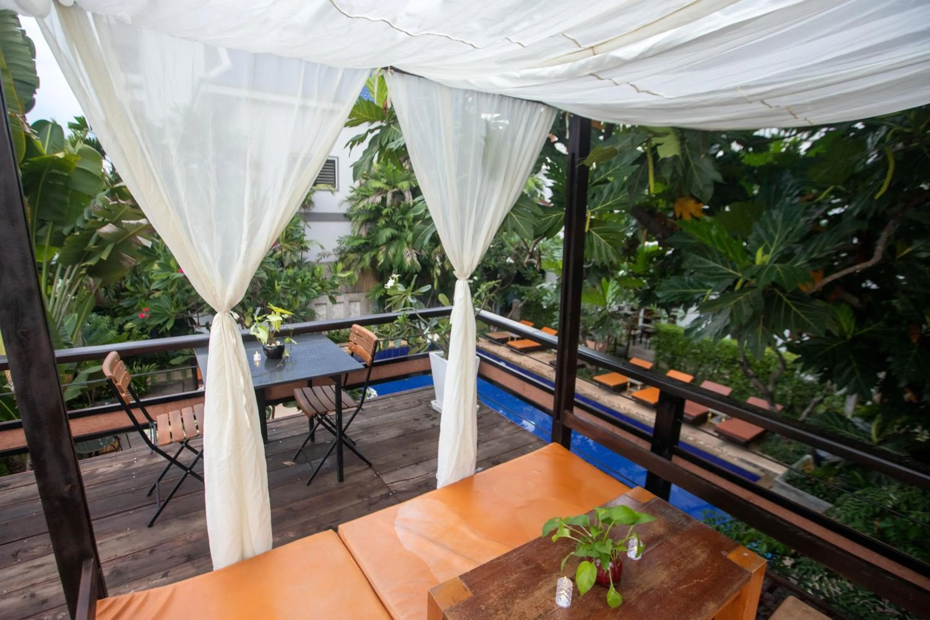 Seating area in Amber Angkor Villa Hotel & Spa
