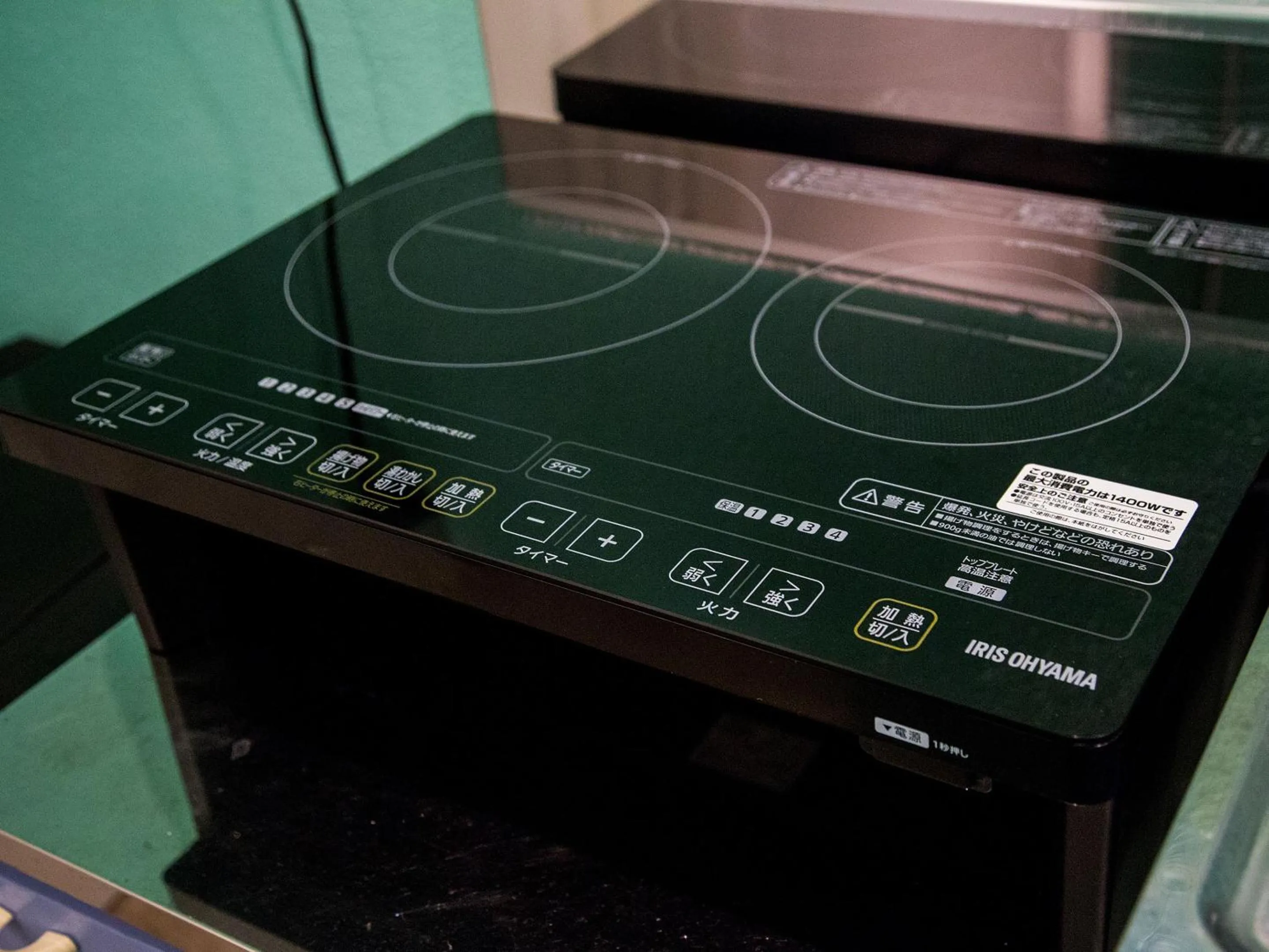 Communal kitchen in Seawall Hostel