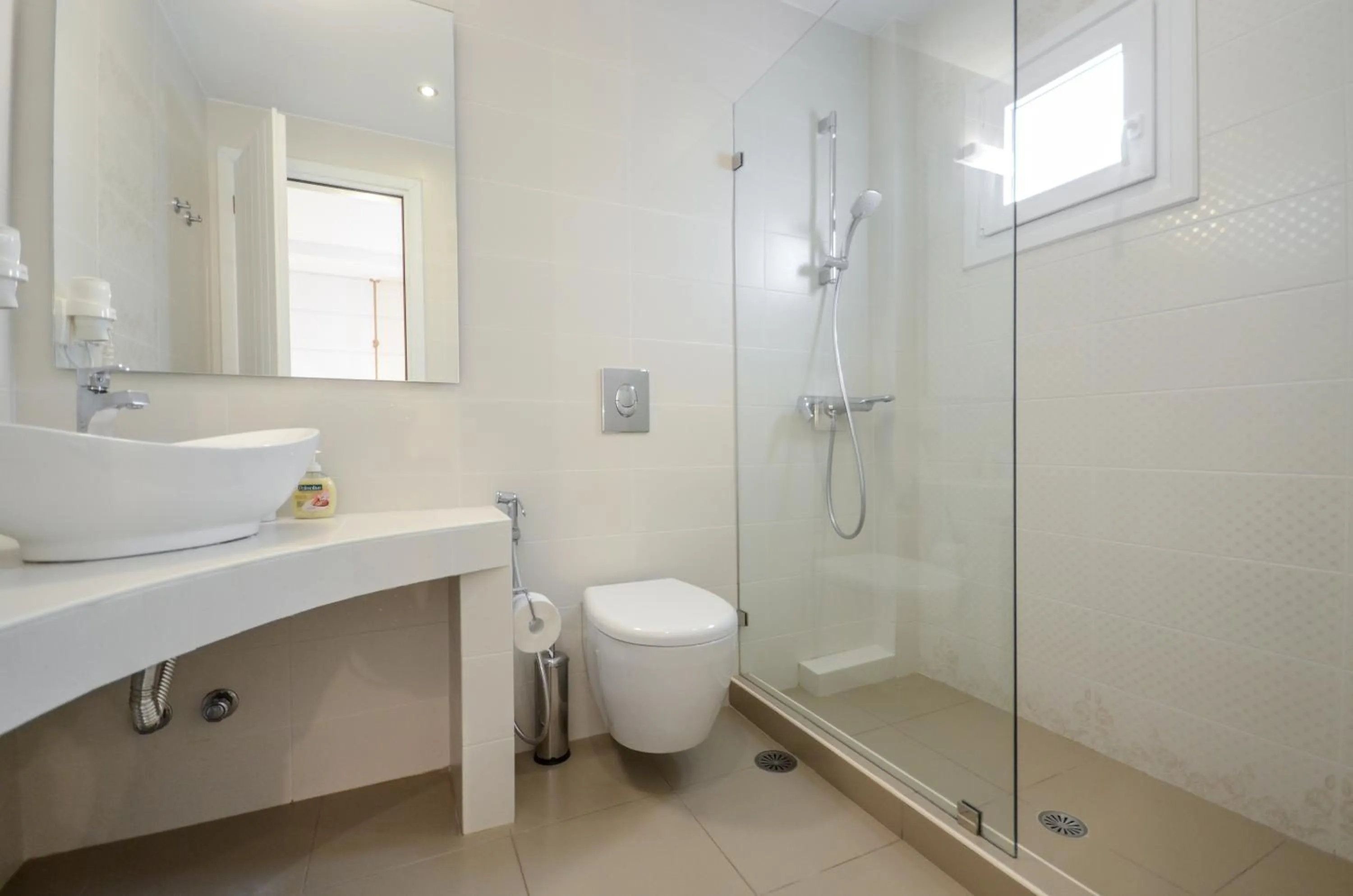 Shower in Sun Beach Hotel