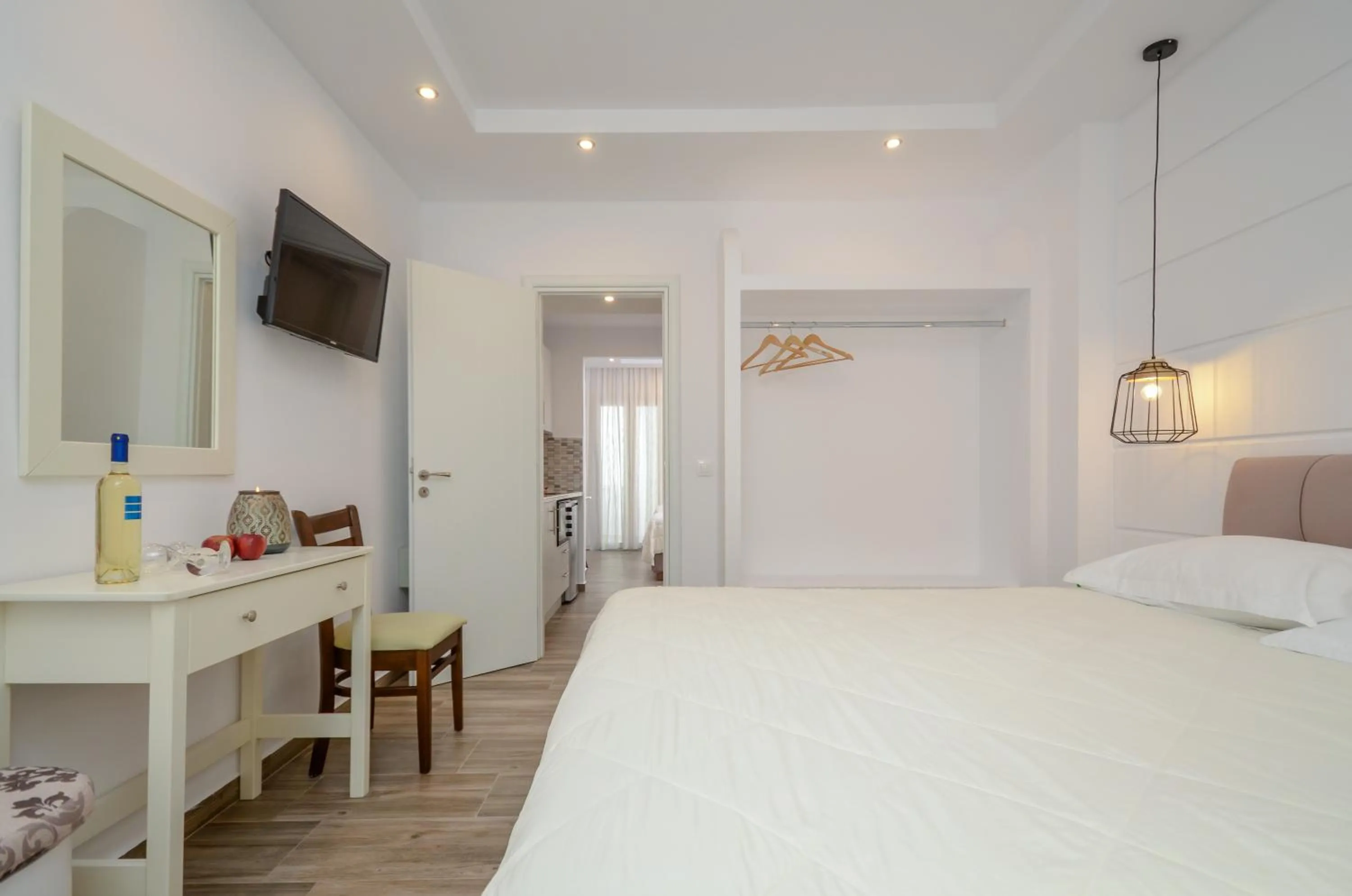 Bed in Sun Beach Hotel