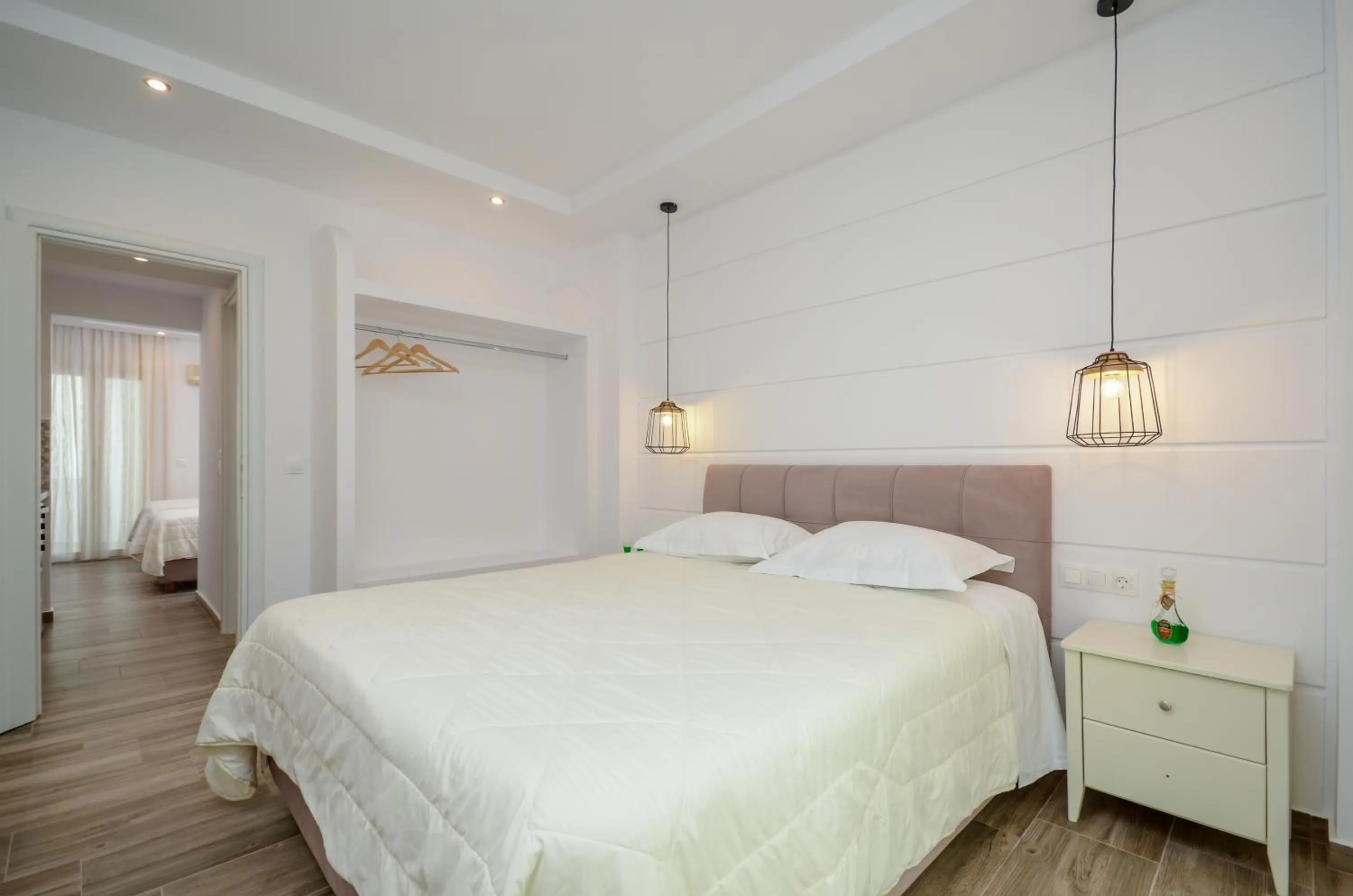 Bed in Sun Beach Hotel