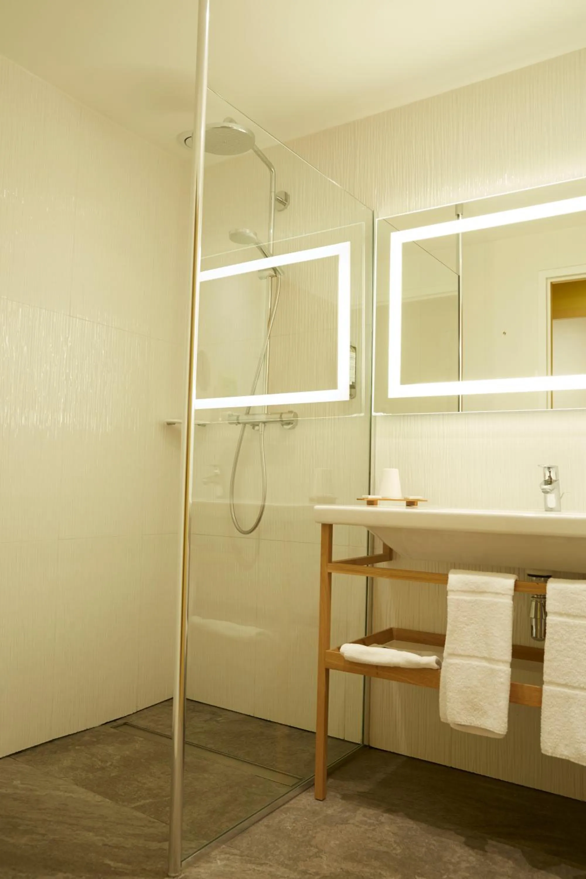 Shower in Best Western Plus d'Europe et d'Angleterre