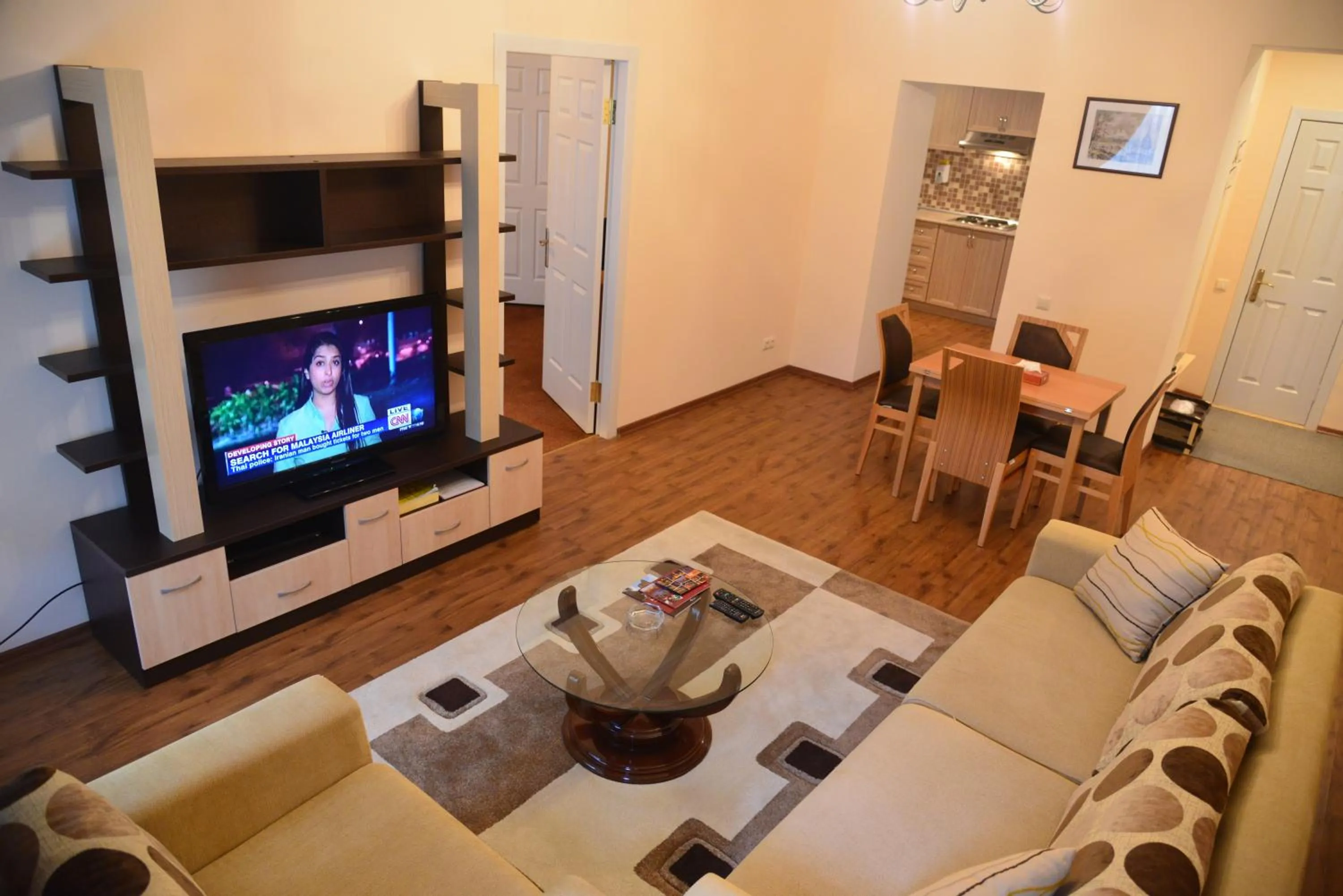 Living room in City Mansion ApartHotel