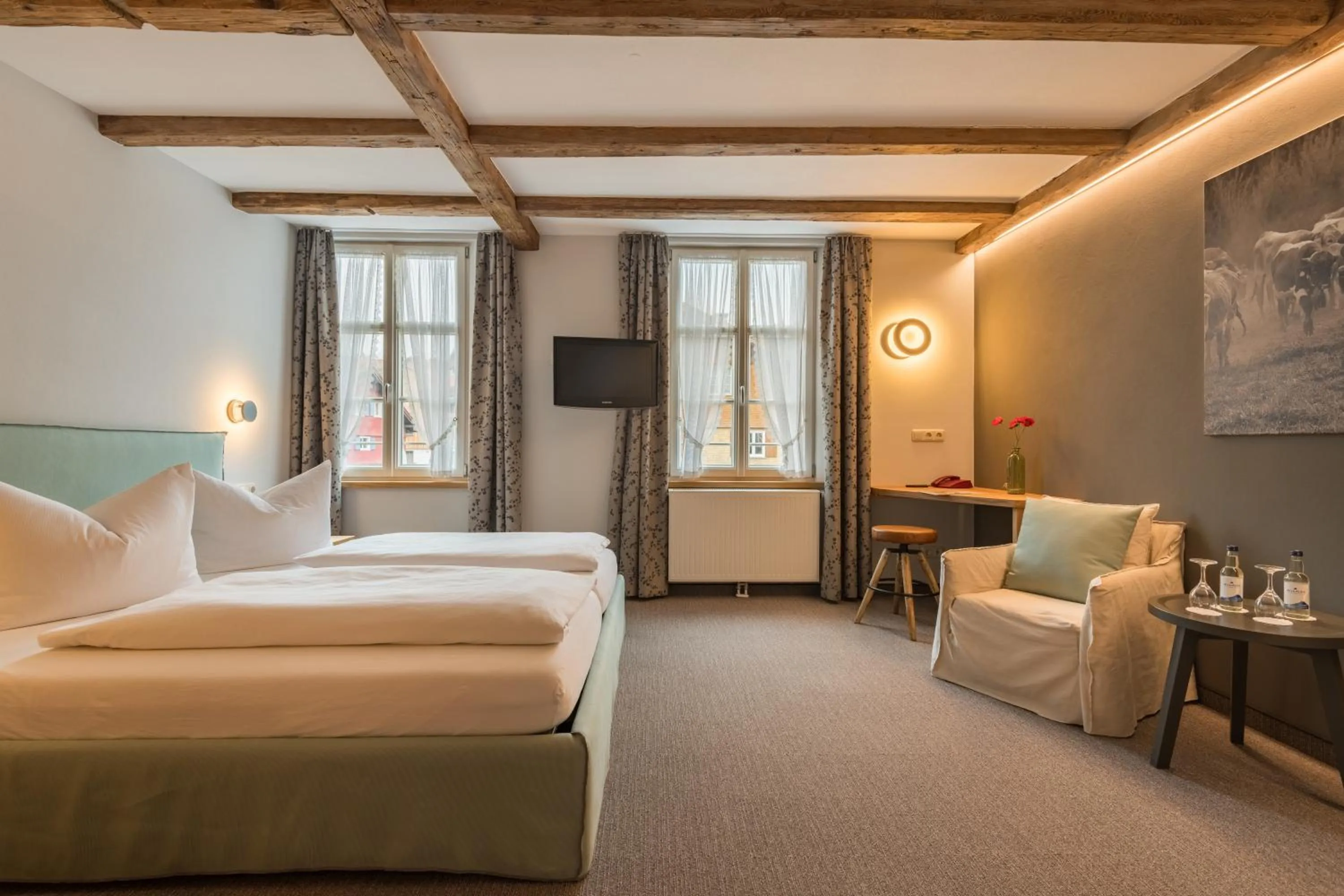 Bed in Landgasthof Rössle - Beim Kräuterwirt