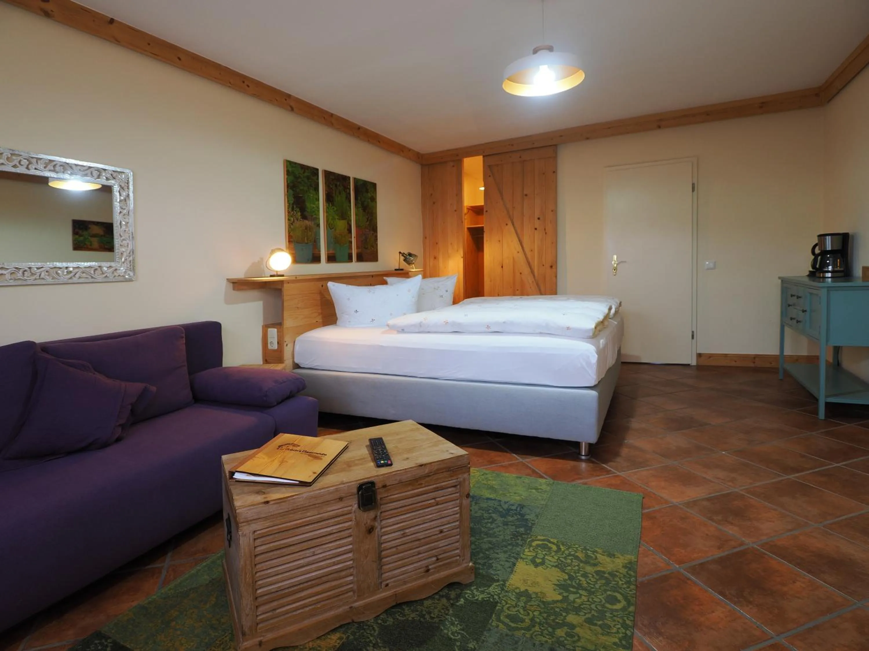 Bed in Bauernstube Morgenitz