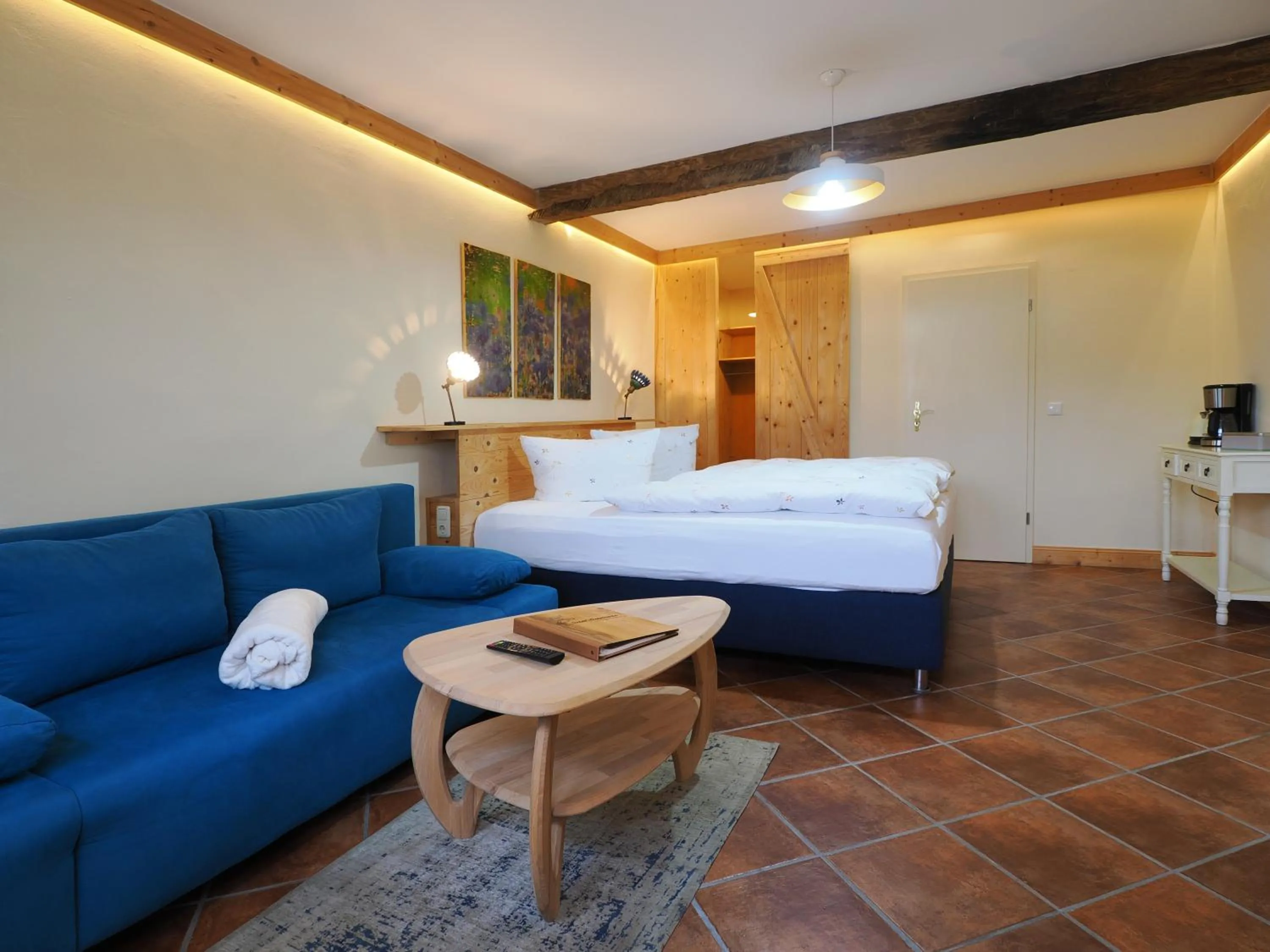 Bed in Bauernstube Morgenitz