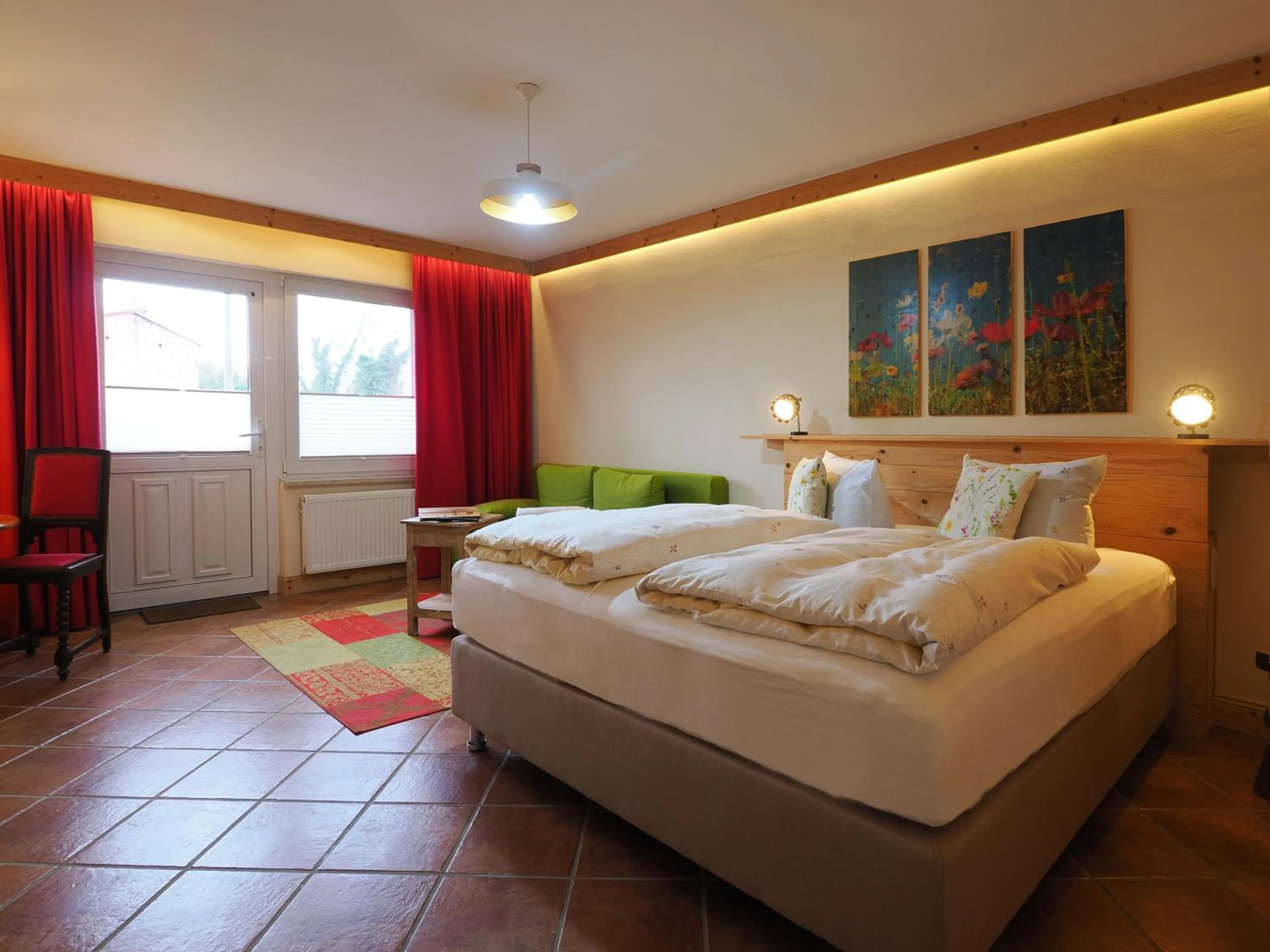 Bed in Bauernstube Morgenitz