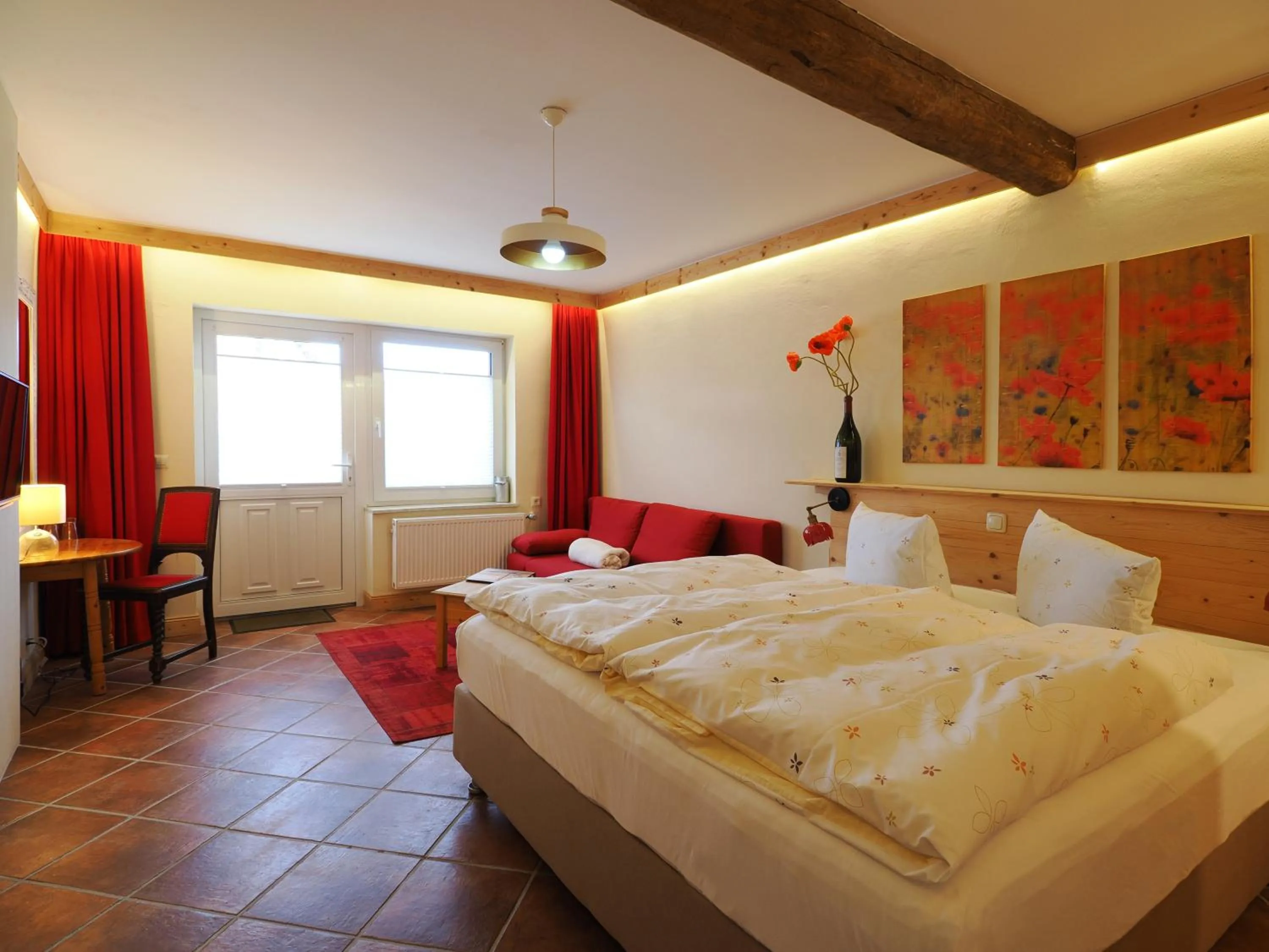 Bed in Bauernstube Morgenitz