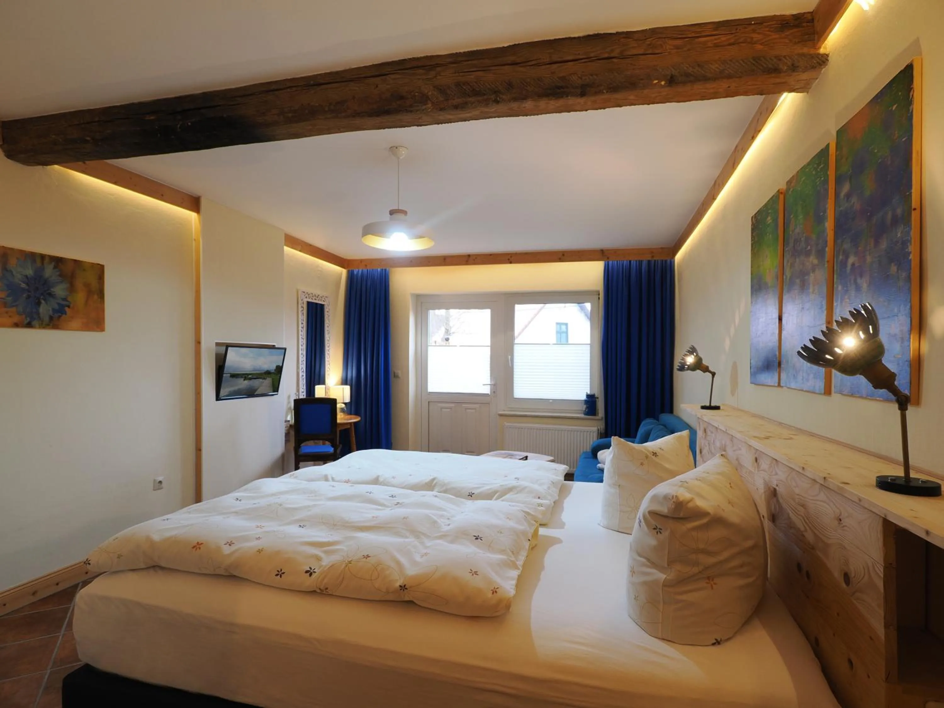 Bed in Bauernstube Morgenitz