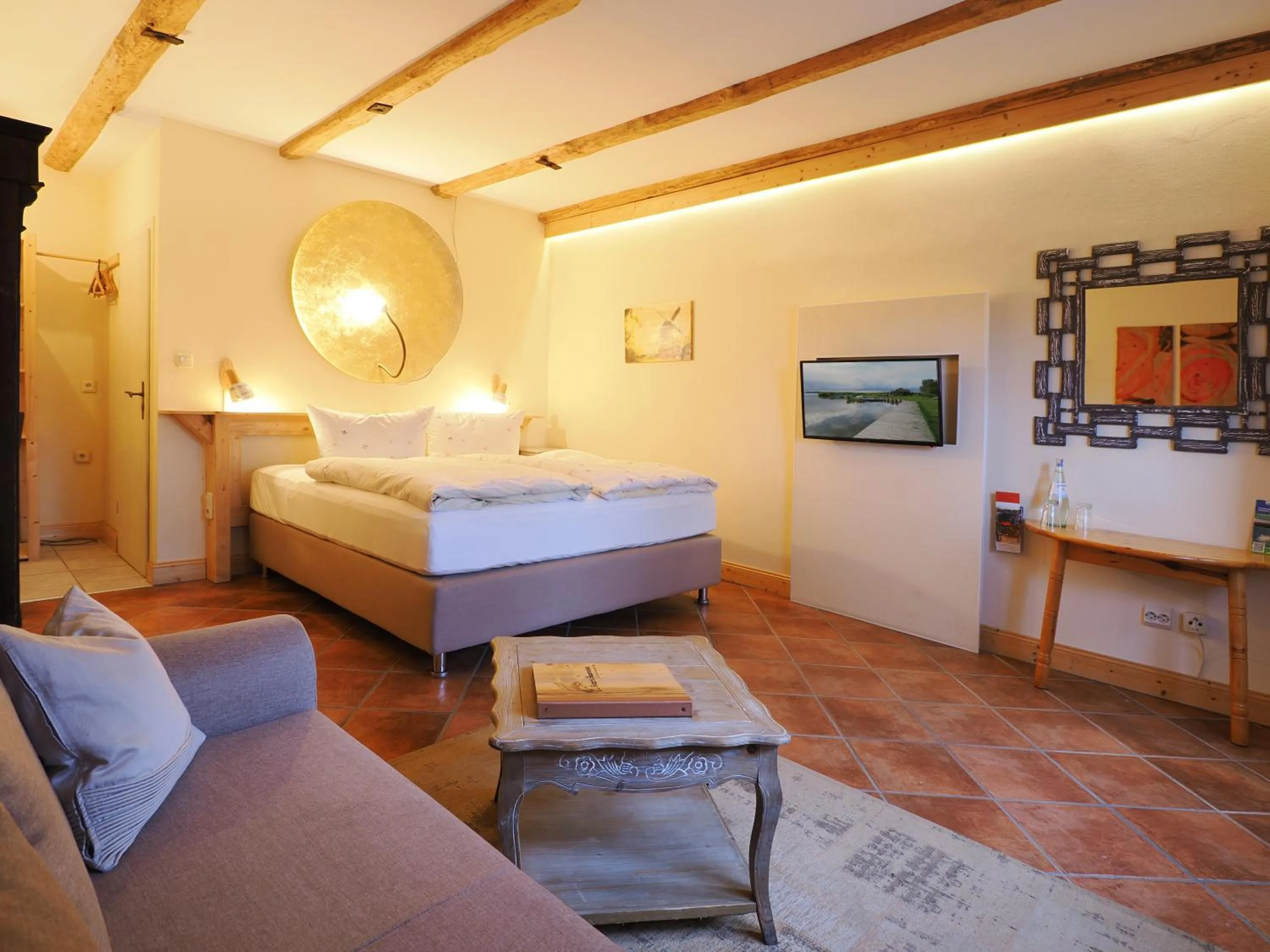 Bed in Bauernstube Morgenitz