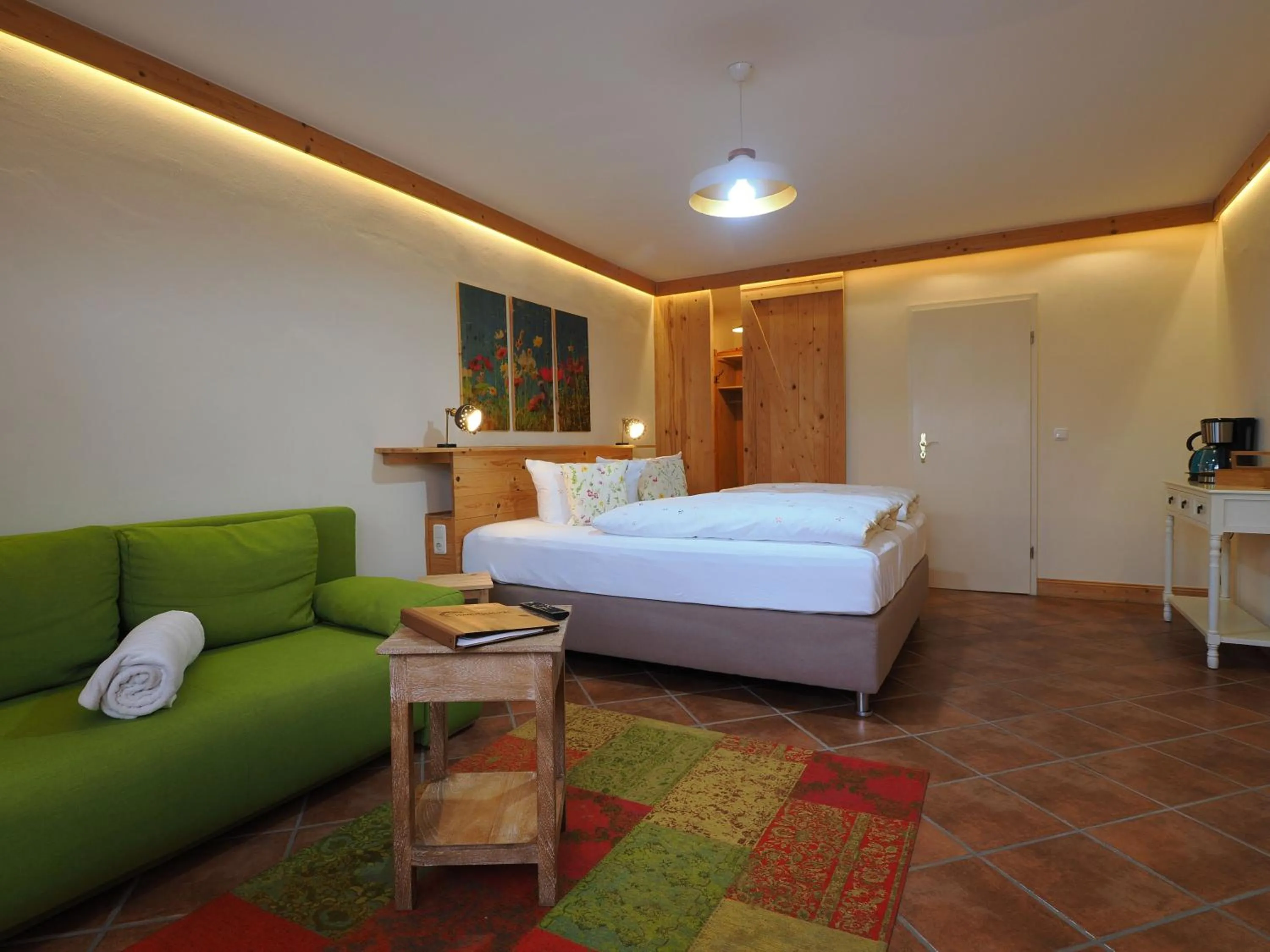 Bed in Bauernstube Morgenitz