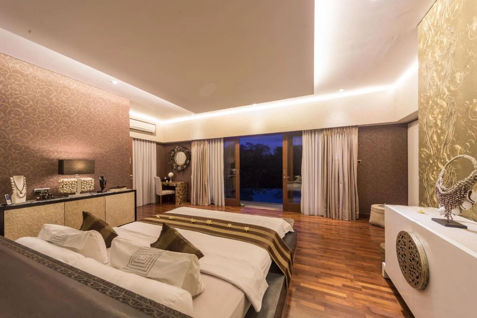 Bedroom in The Manipura Luxury Estate and Spa Up to 18 person, fully serviced