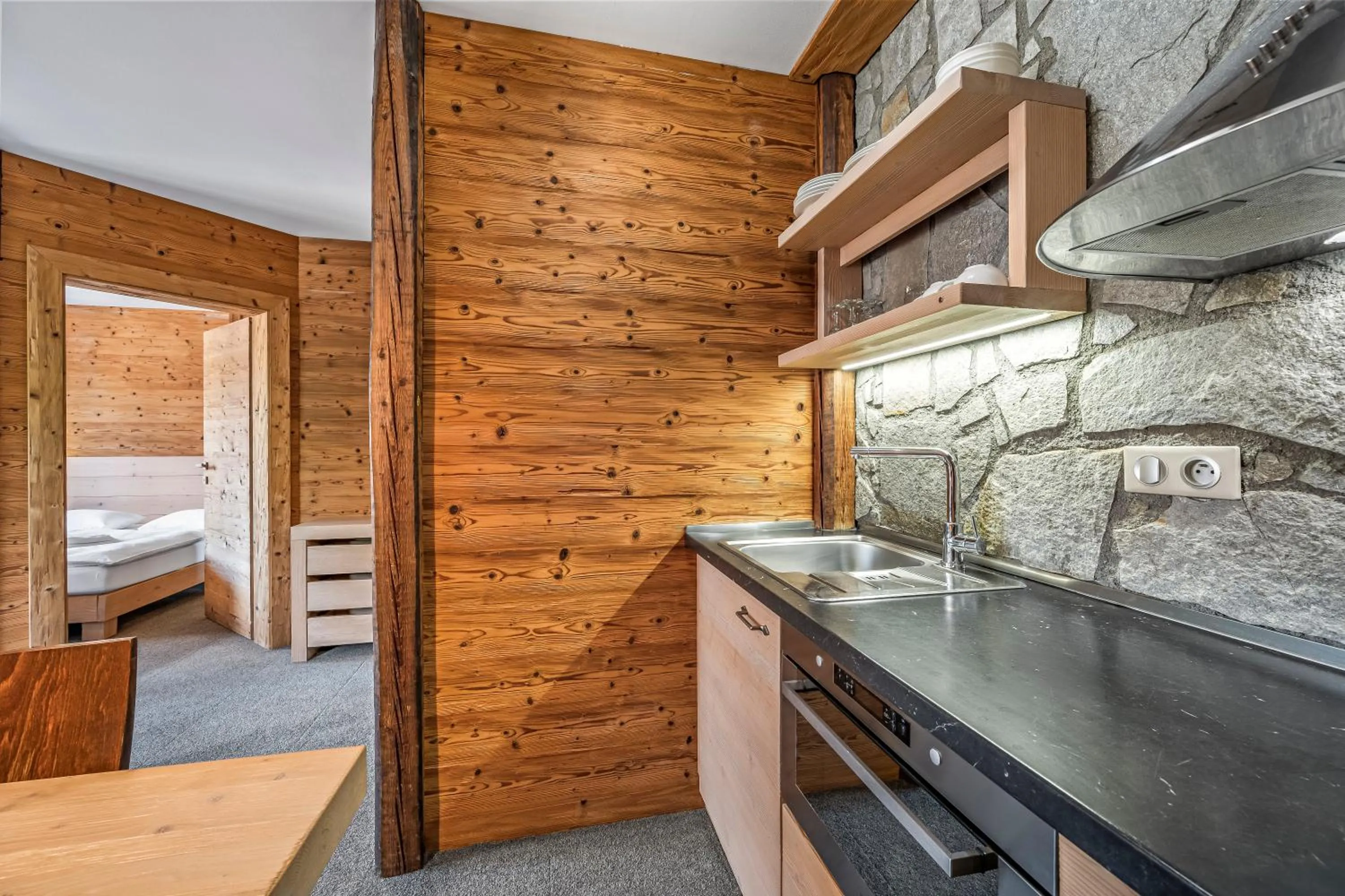 Kitchen or kitchenette in Kukučka Lomnica - Tatranská Lomnica