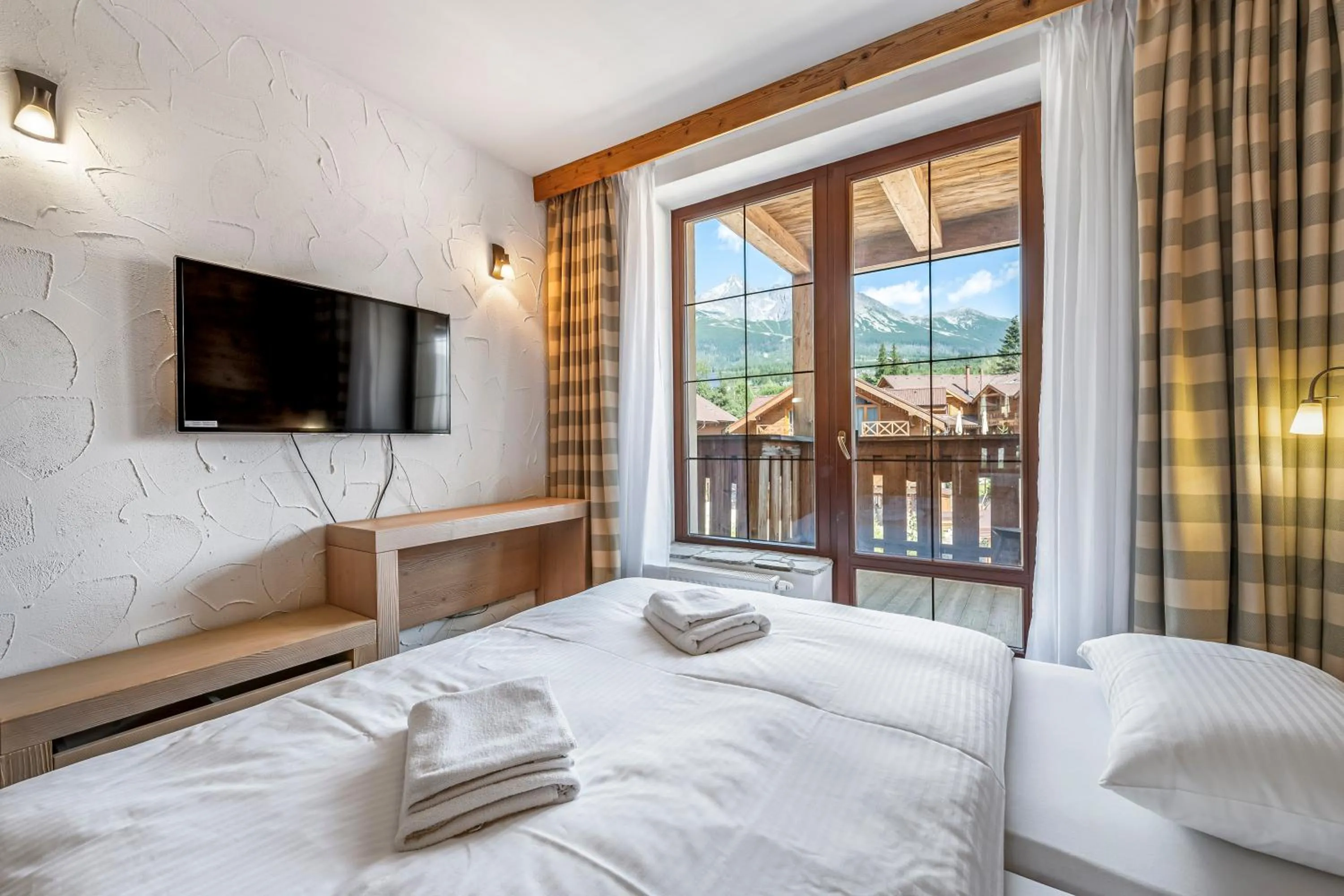 Bedroom, Bed in Kukučka Lomnica - Tatranská Lomnica