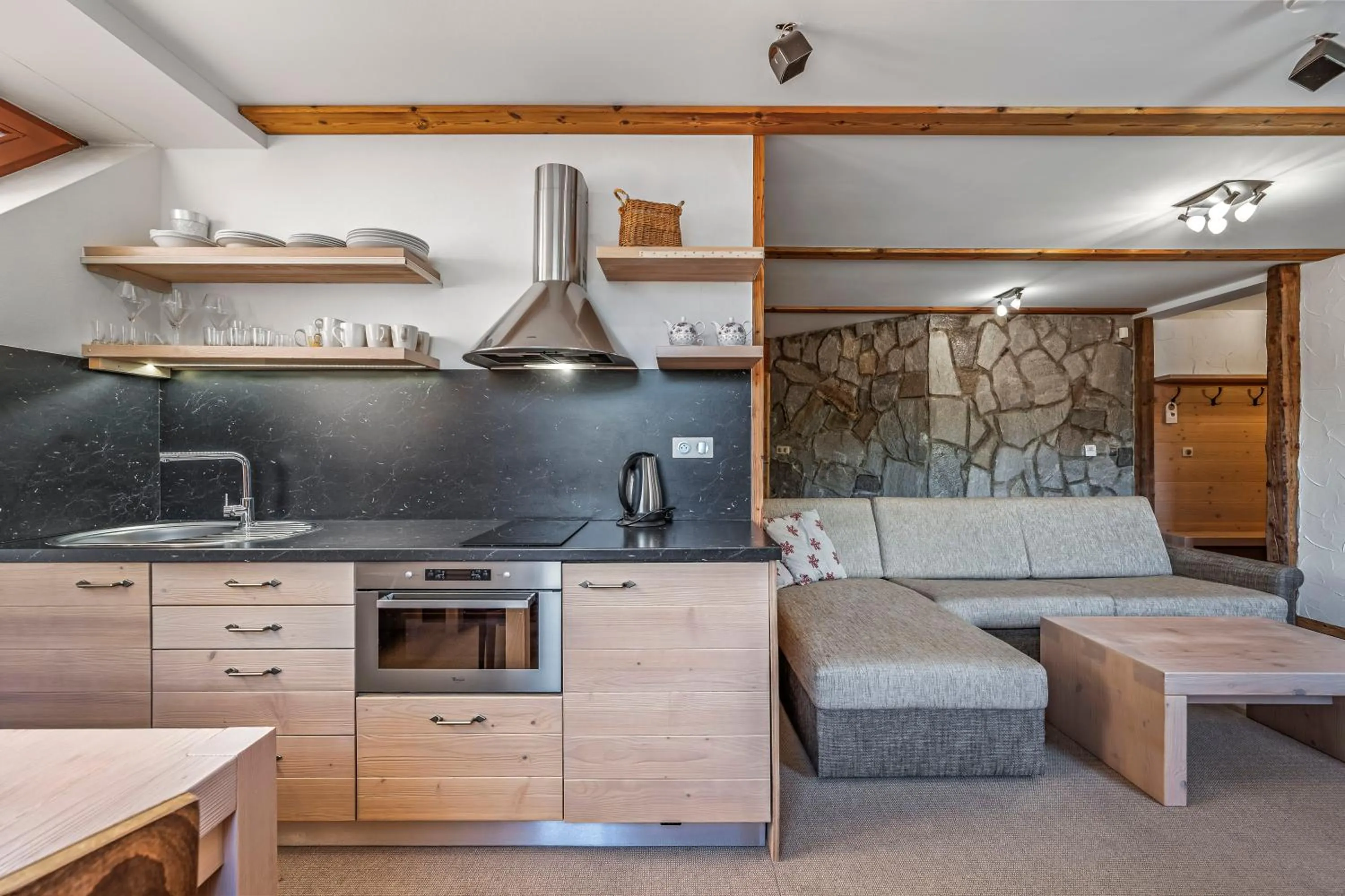 Kitchen or kitchenette in Kukučka Lomnica - Tatranská Lomnica