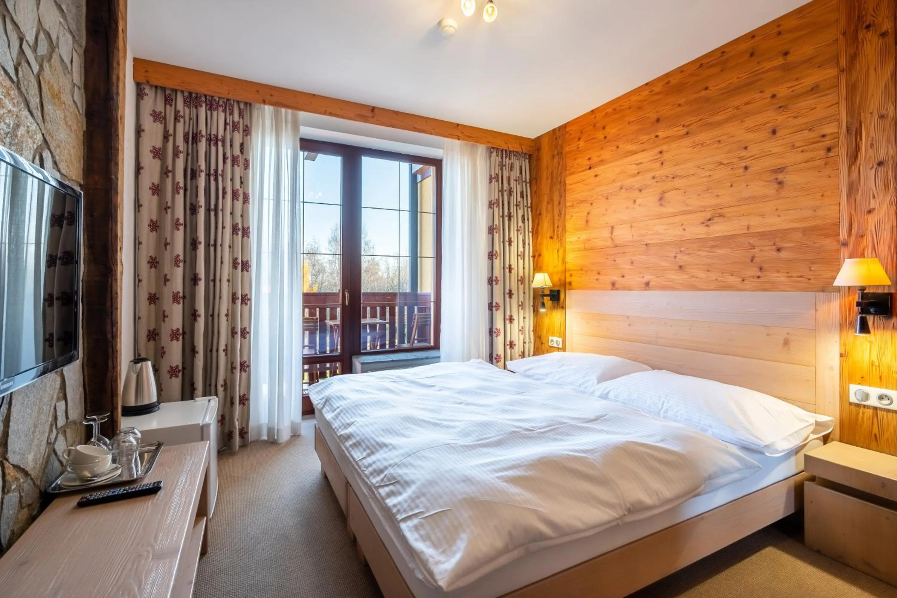 Decorative detail, Bed in Kukučka Lomnica - Tatranská Lomnica