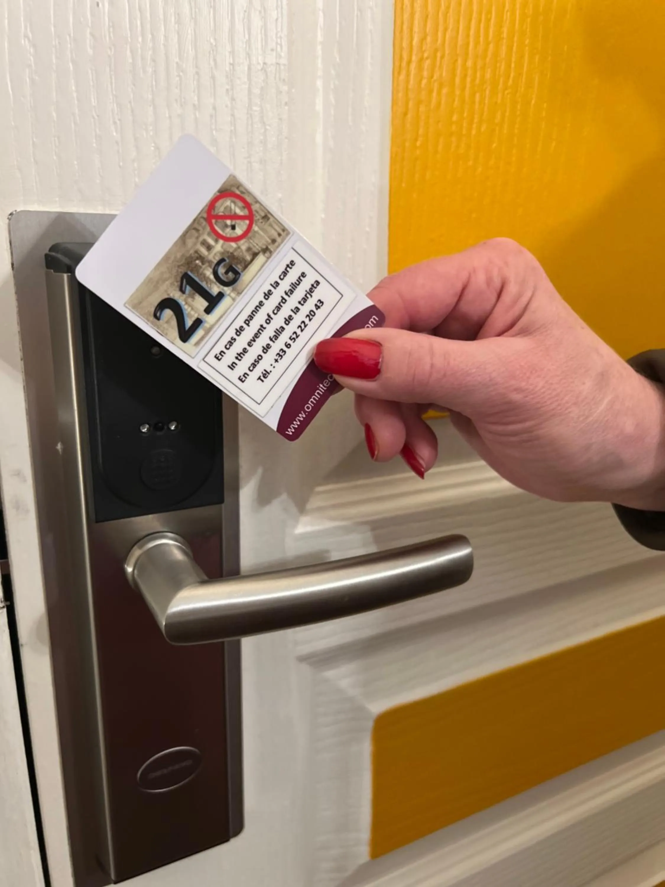 Decorative detail in Hotel Montsegur