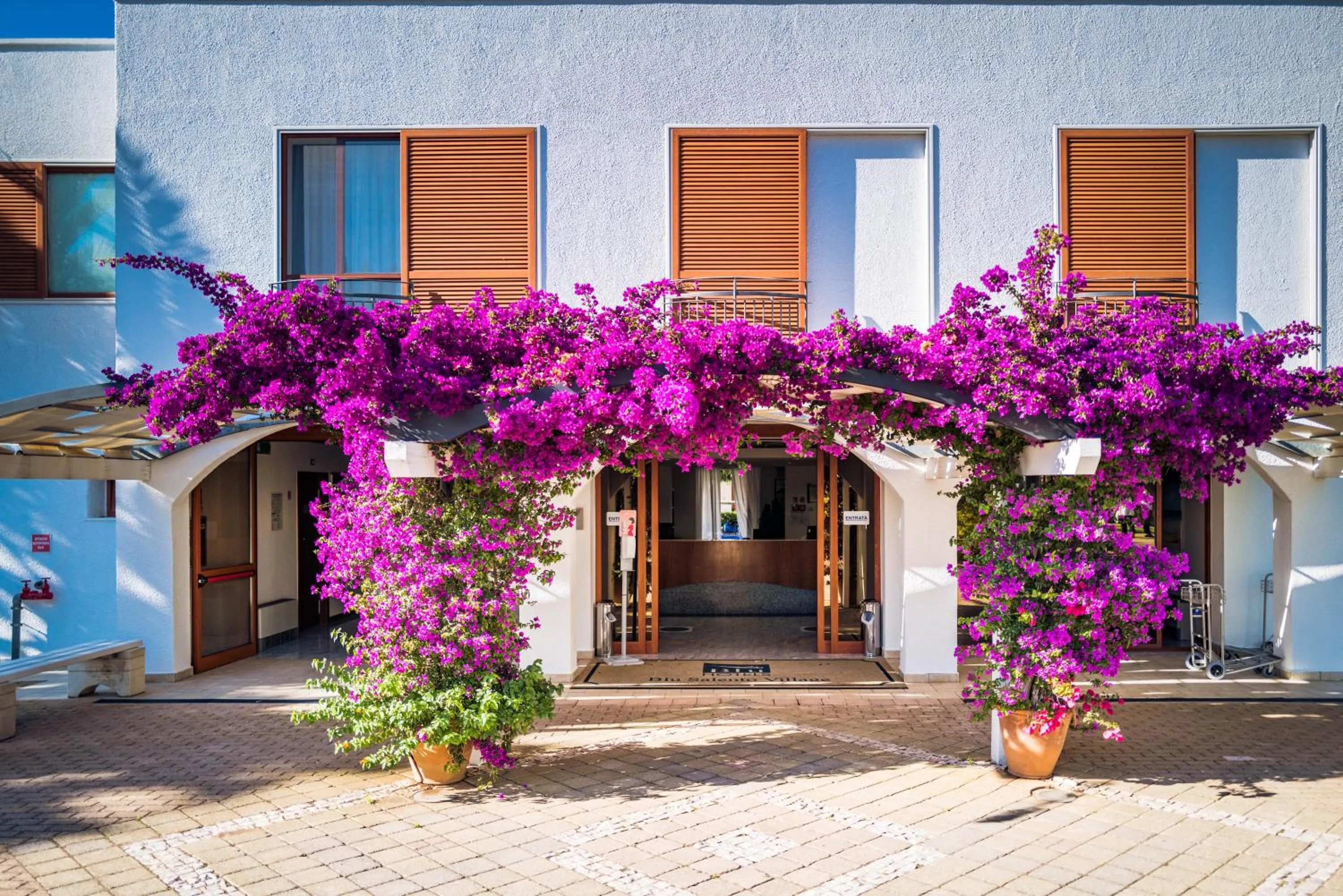 Lobby or reception in Blu Salento Village