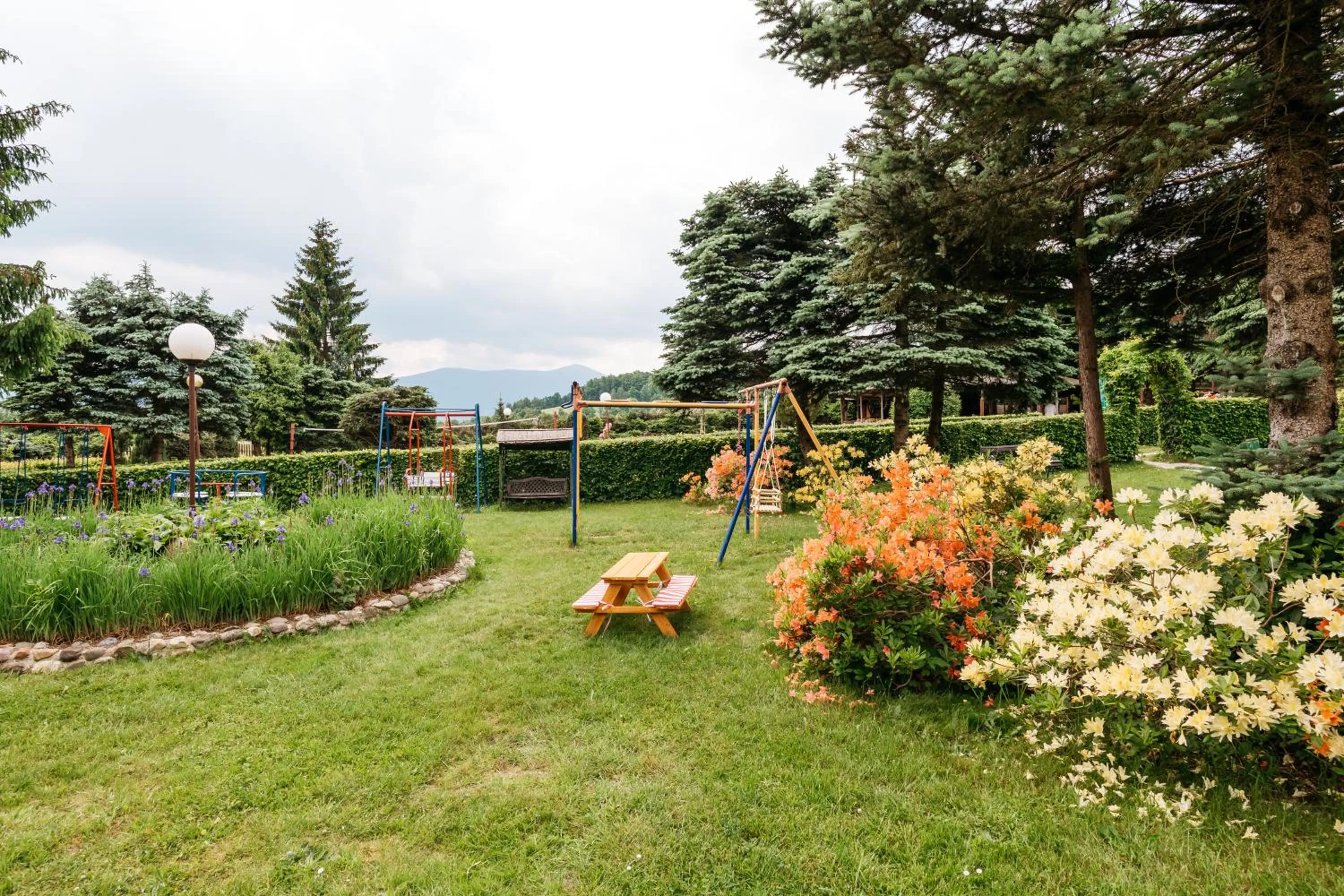Garden in Hotel Chata Za Wsią