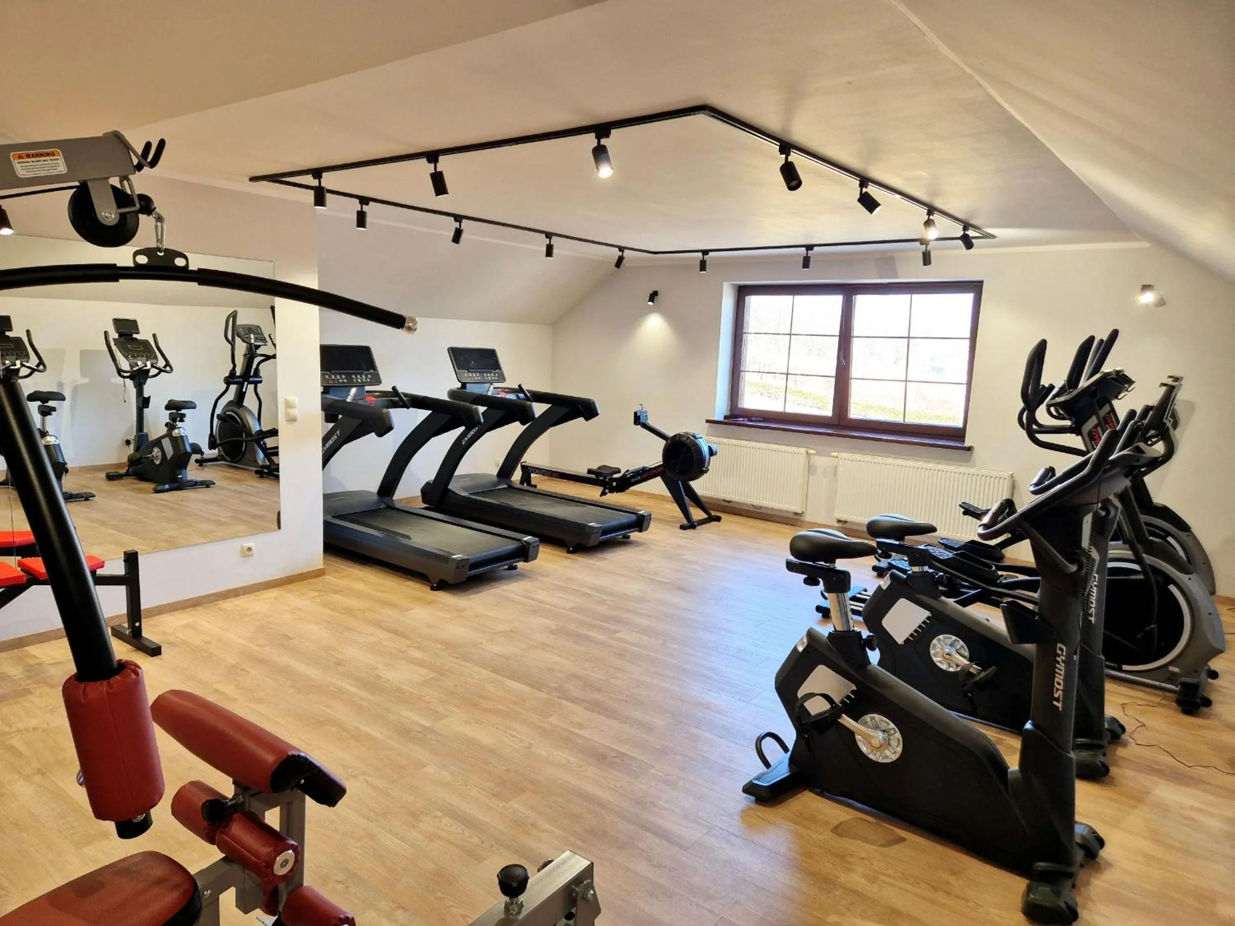 Fitness centre/facilities in Hotel Chata Za Wsią