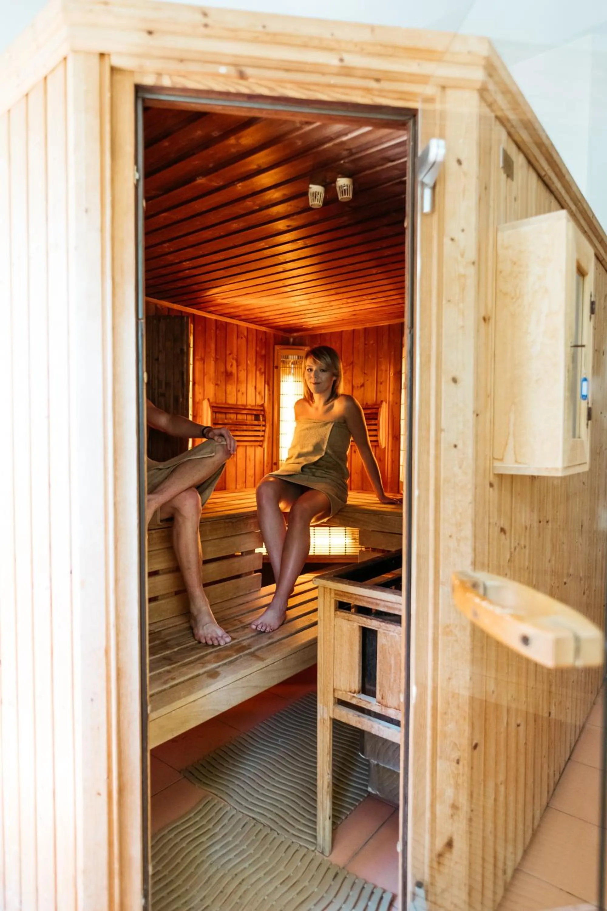Sauna in Hotel Chata Za Wsią