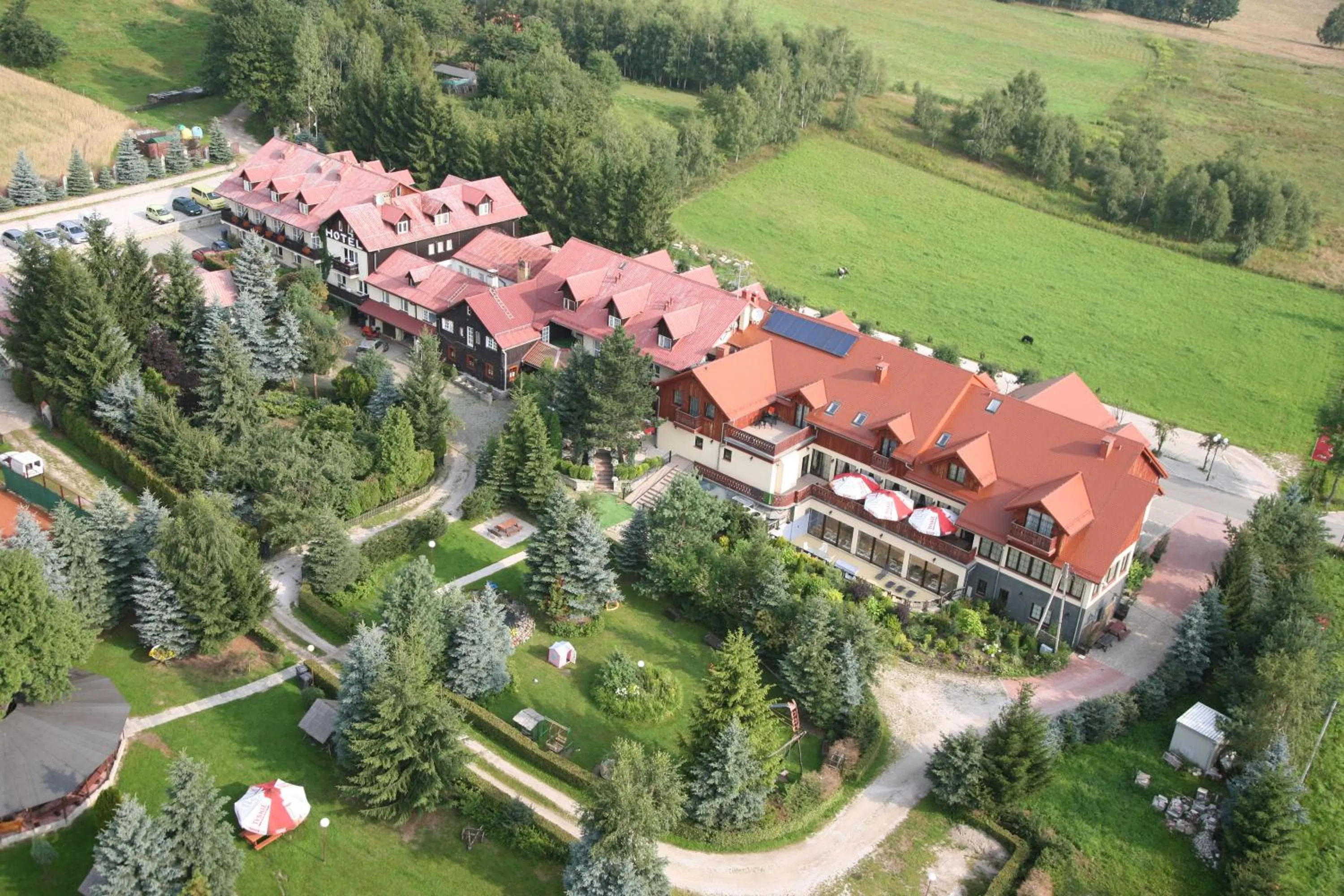Bird's eye view in Hotel Chata Za Wsią