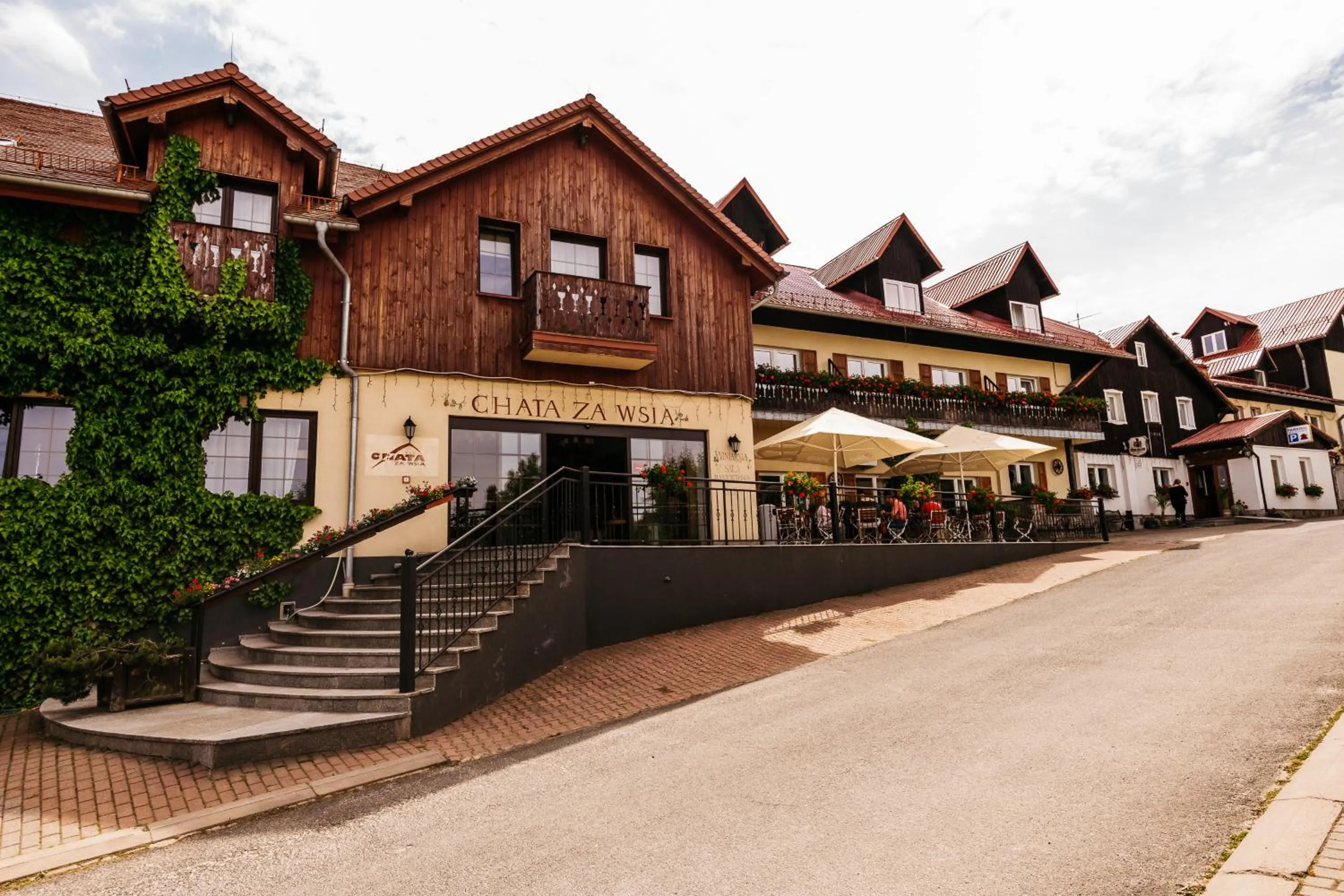 Property building in Hotel Chata Za Wsią