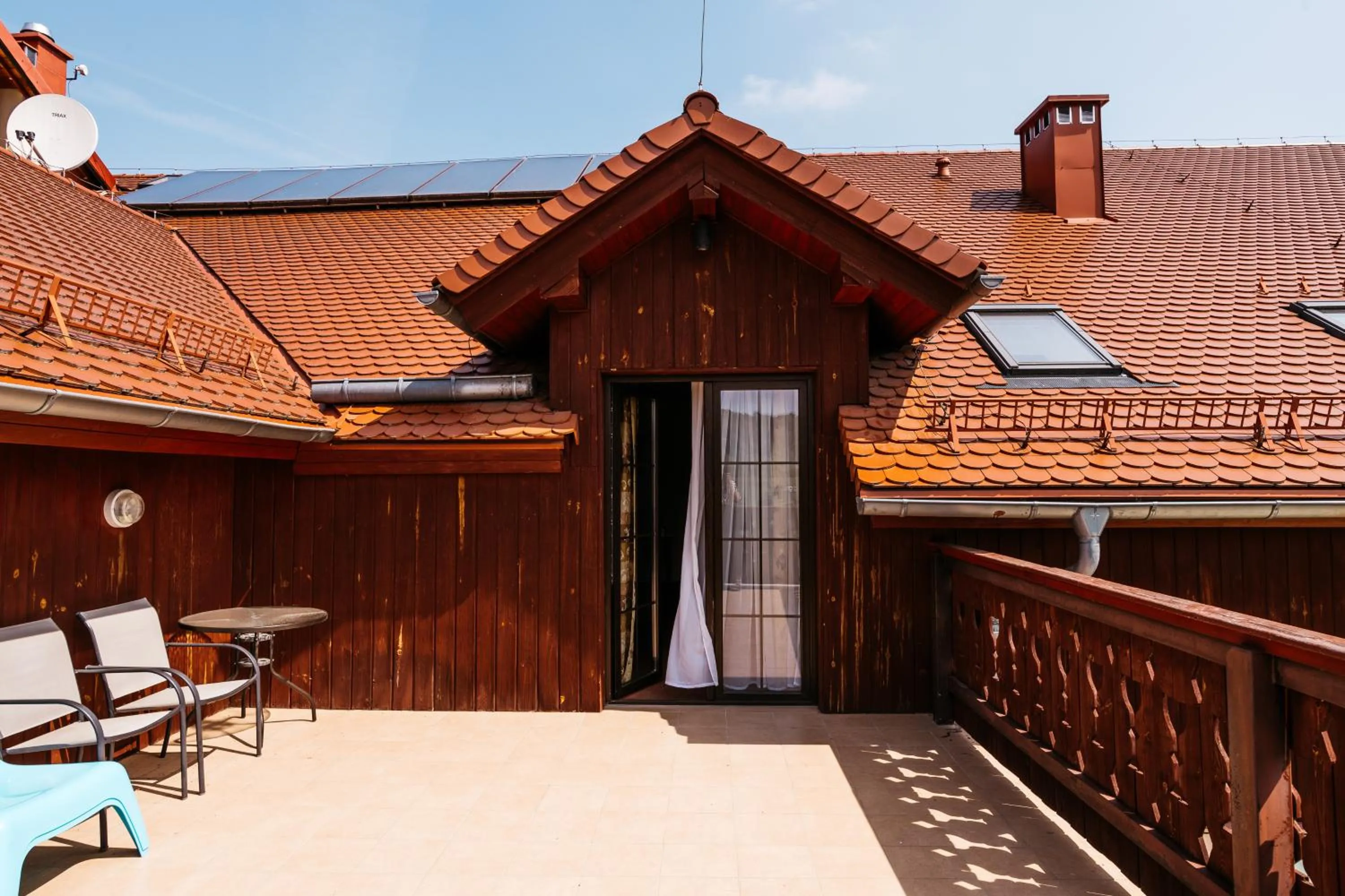 Balcony/Terrace in Hotel Chata Za Wsią