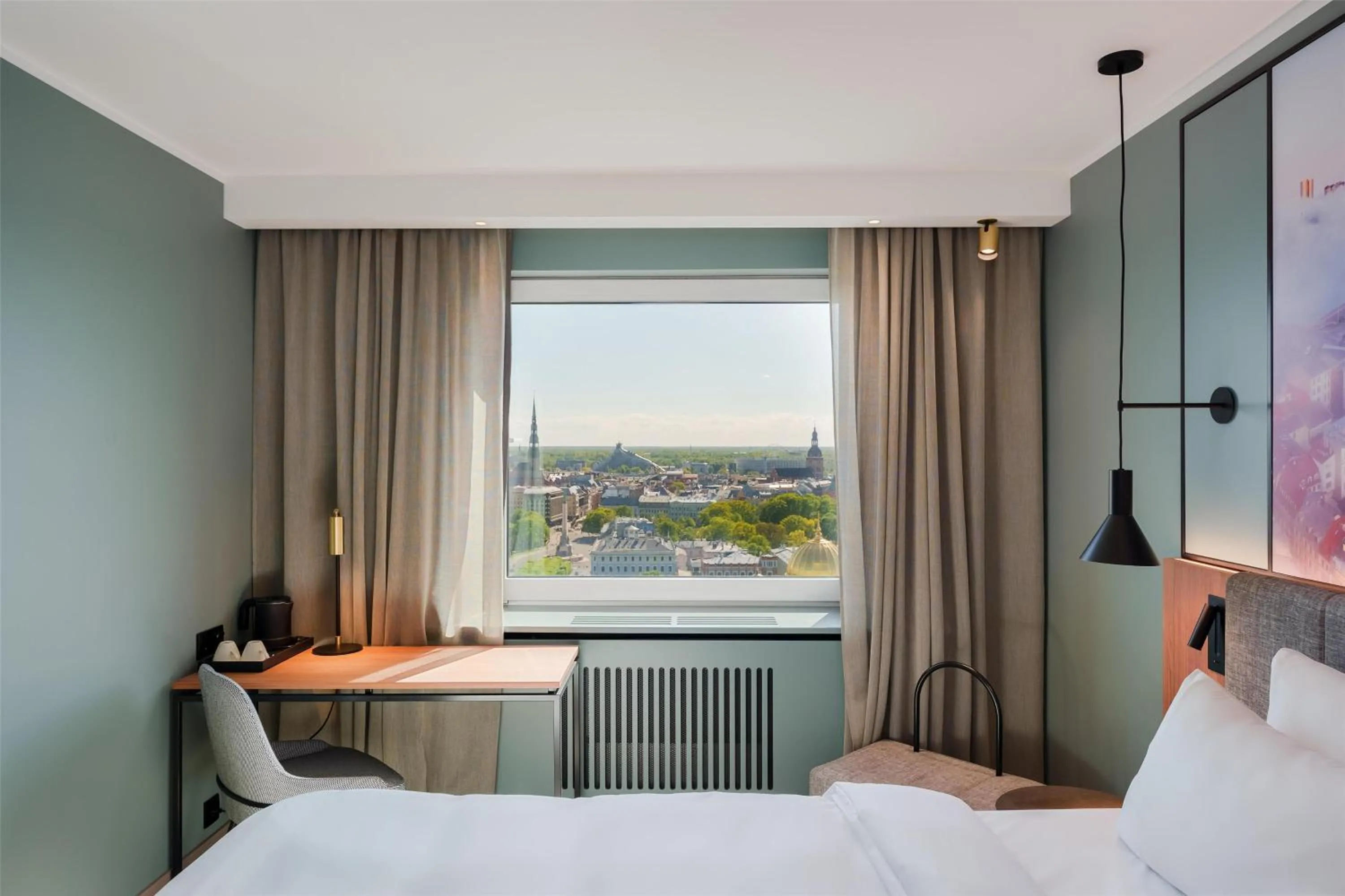 Bedroom, Bed in Radisson Blu Latvija Conference & Spa Hotel, Riga