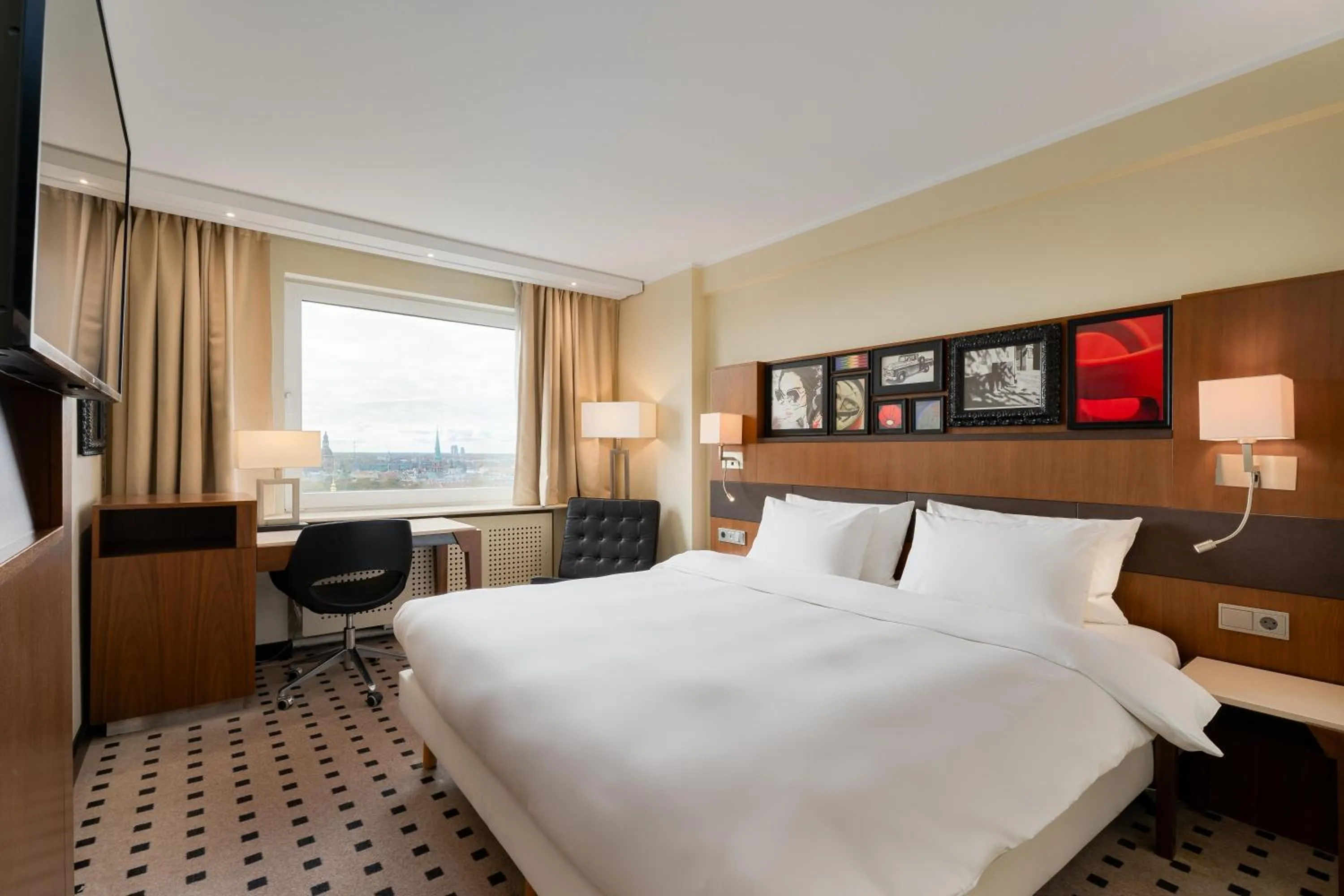 Bedroom, Bed in Radisson Blu Latvija Conference & Spa Hotel, Riga