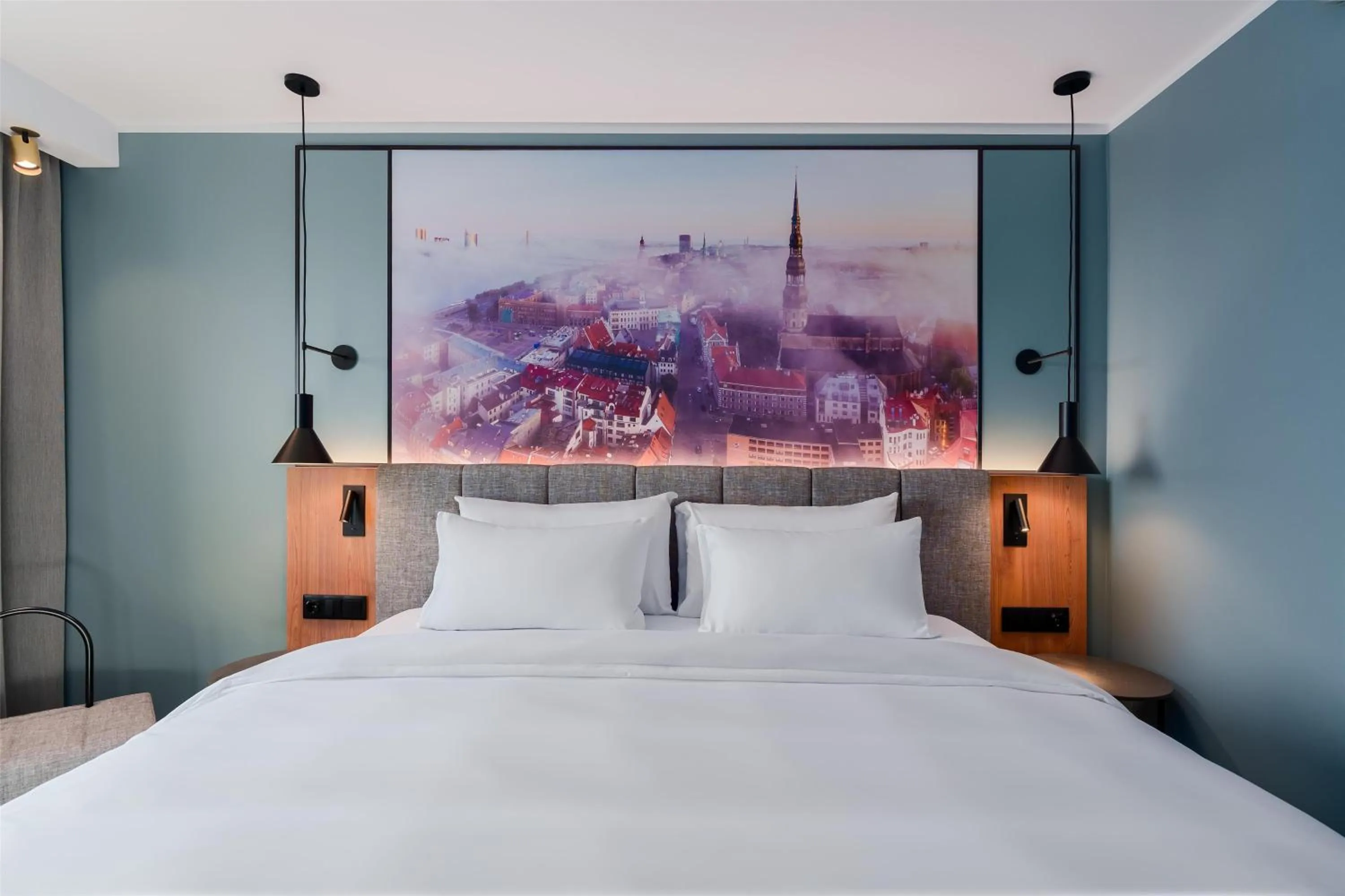 Bedroom, Bed in Radisson Blu Latvija Conference & Spa Hotel, Riga