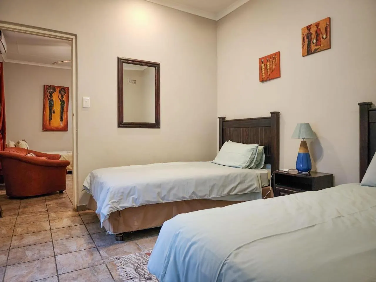 Bedroom, Bed in Parkers Cottages
