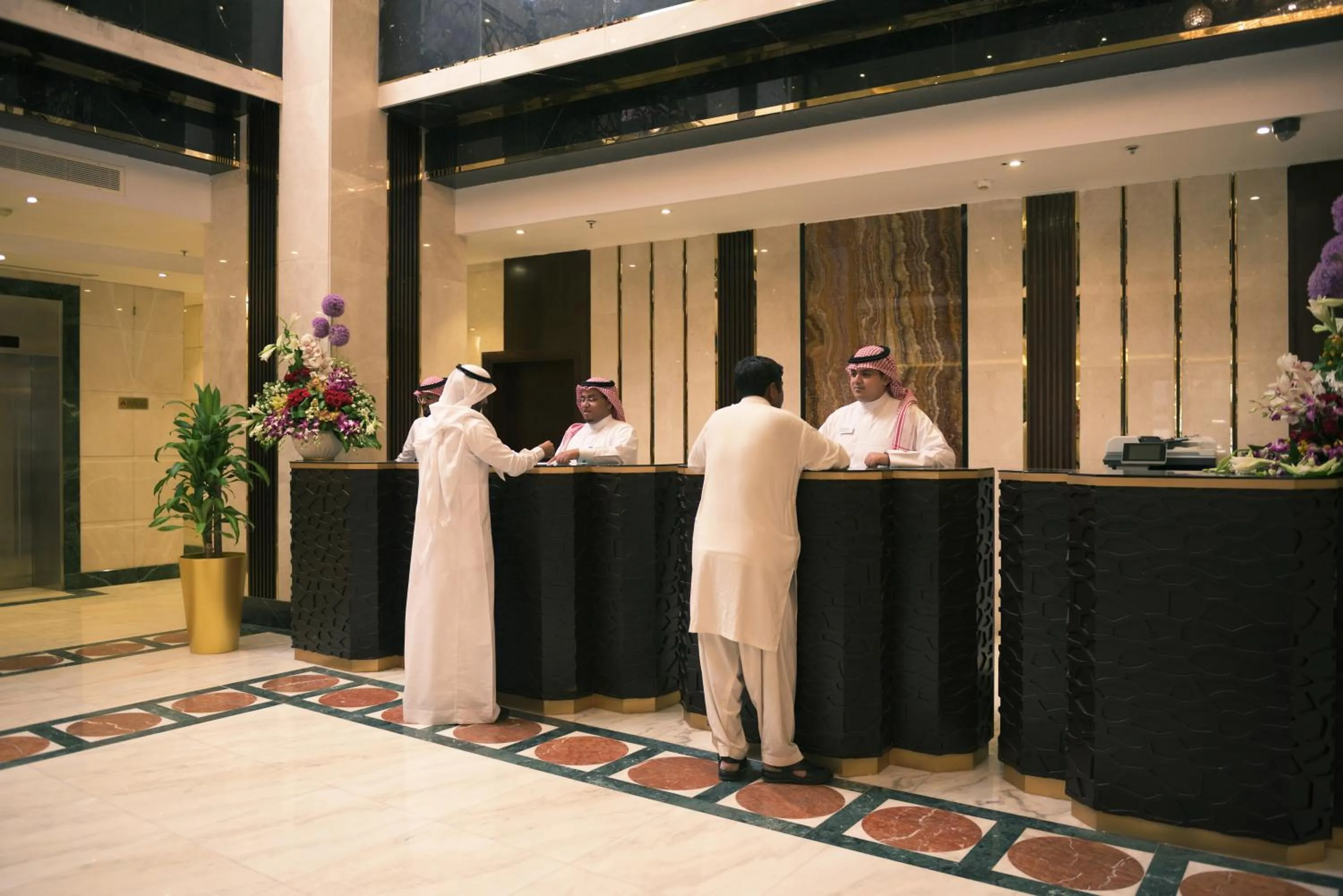 Lobby or reception in SAJA By Warwick Madinah Hotel