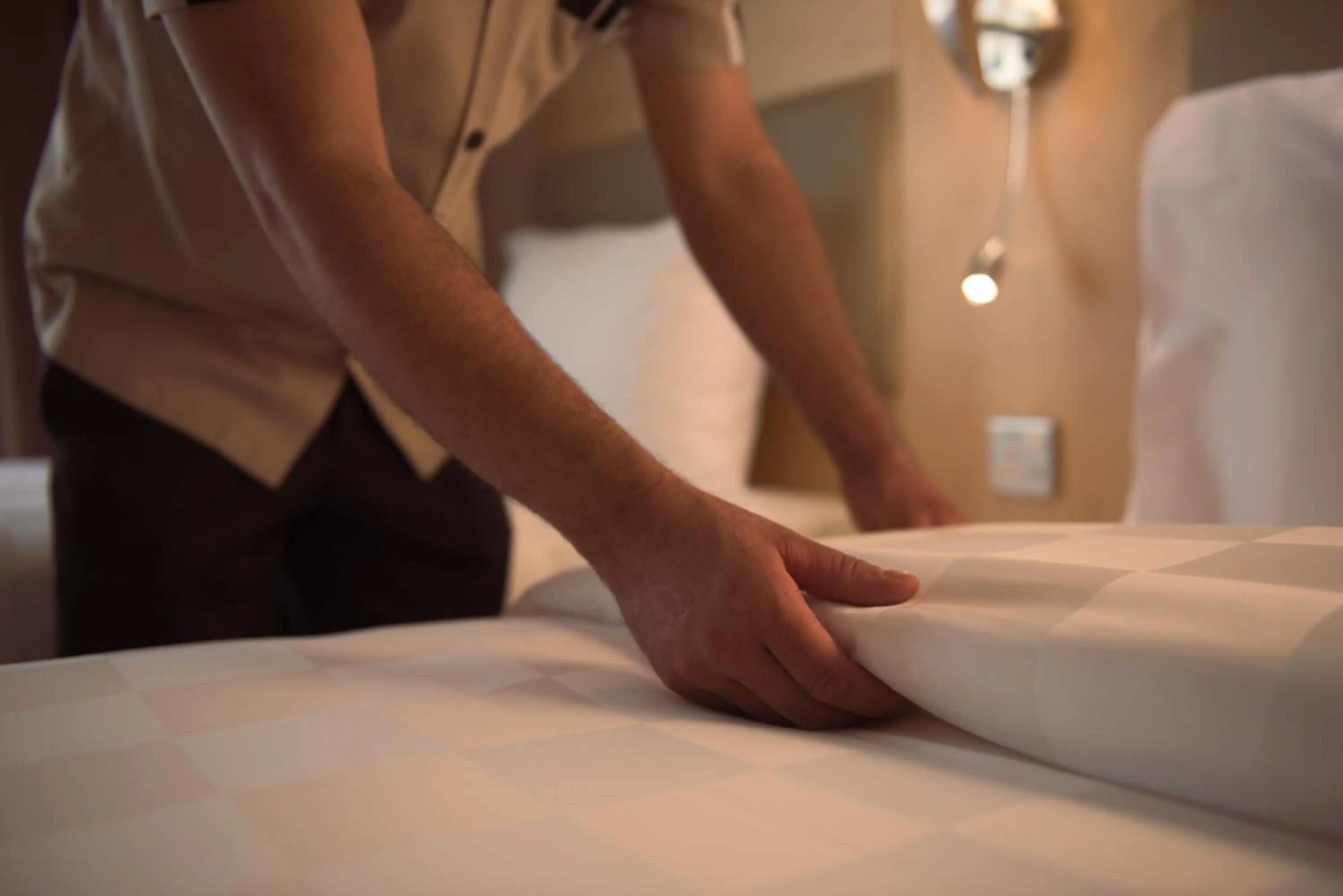 Staff, Bed in SAJA By Warwick Madinah Hotel