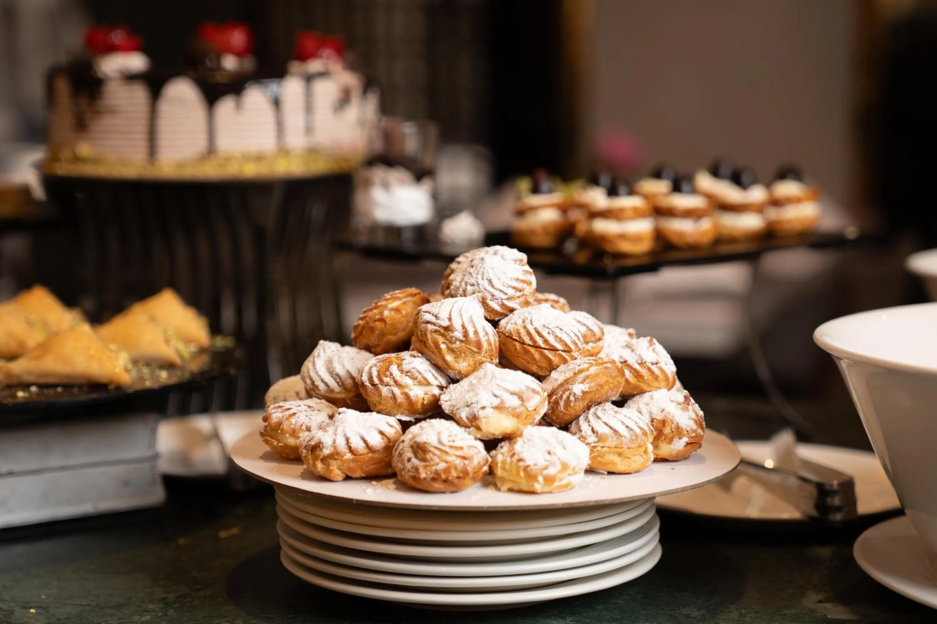 Food close-up in SAJA By Warwick Madinah Hotel