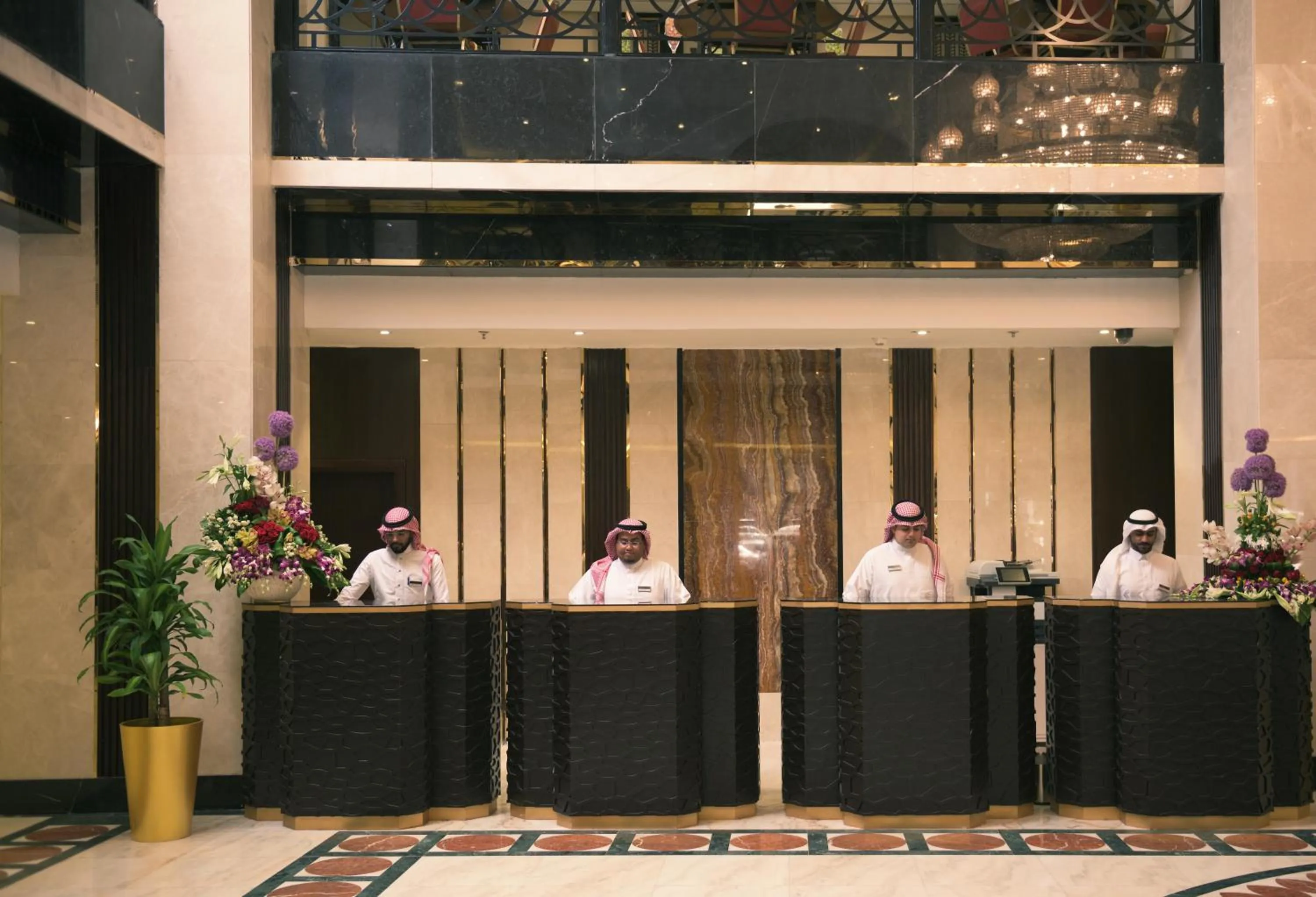 Lobby or reception in SAJA By Warwick Madinah Hotel