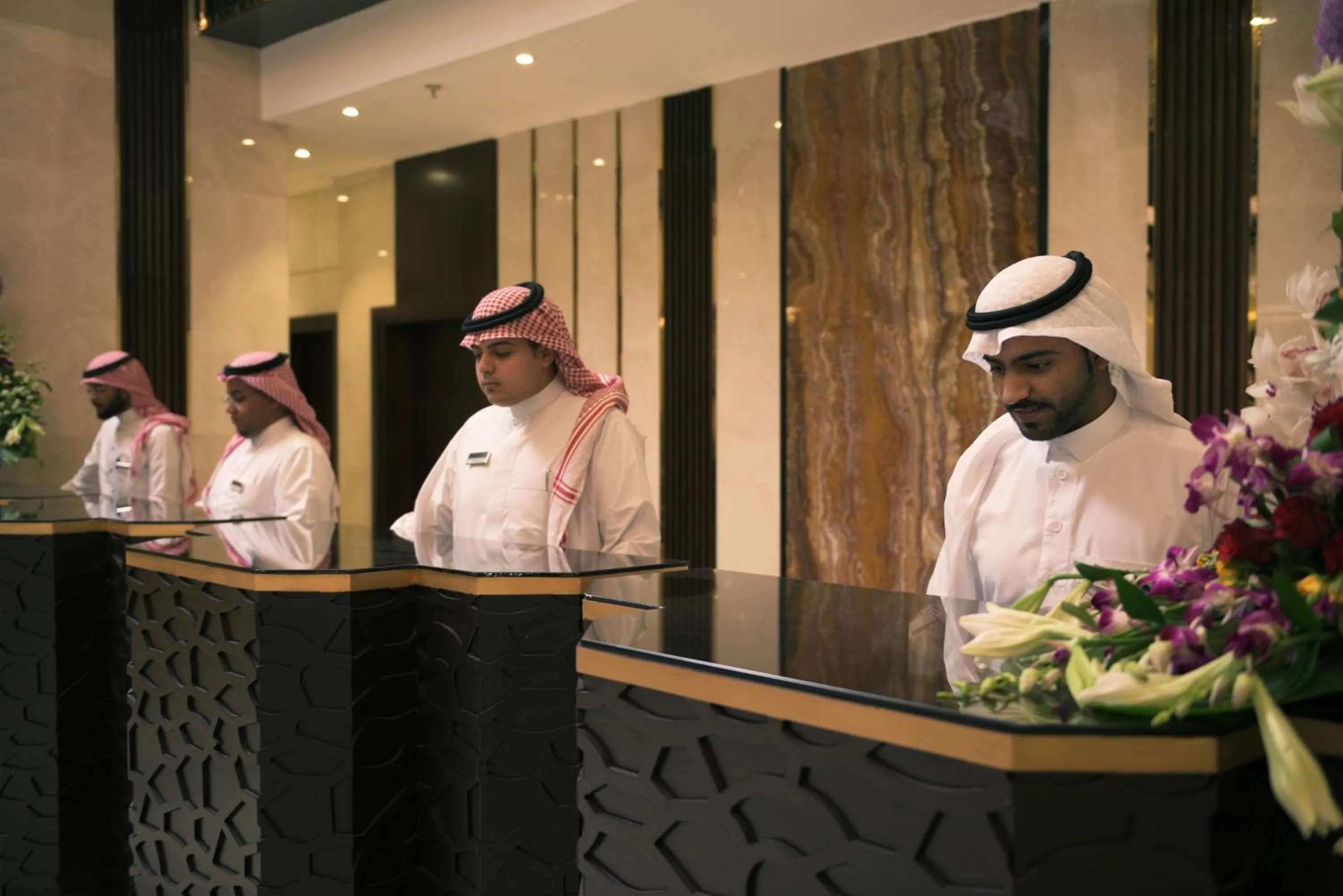 Staff in SAJA By Warwick Madinah Hotel