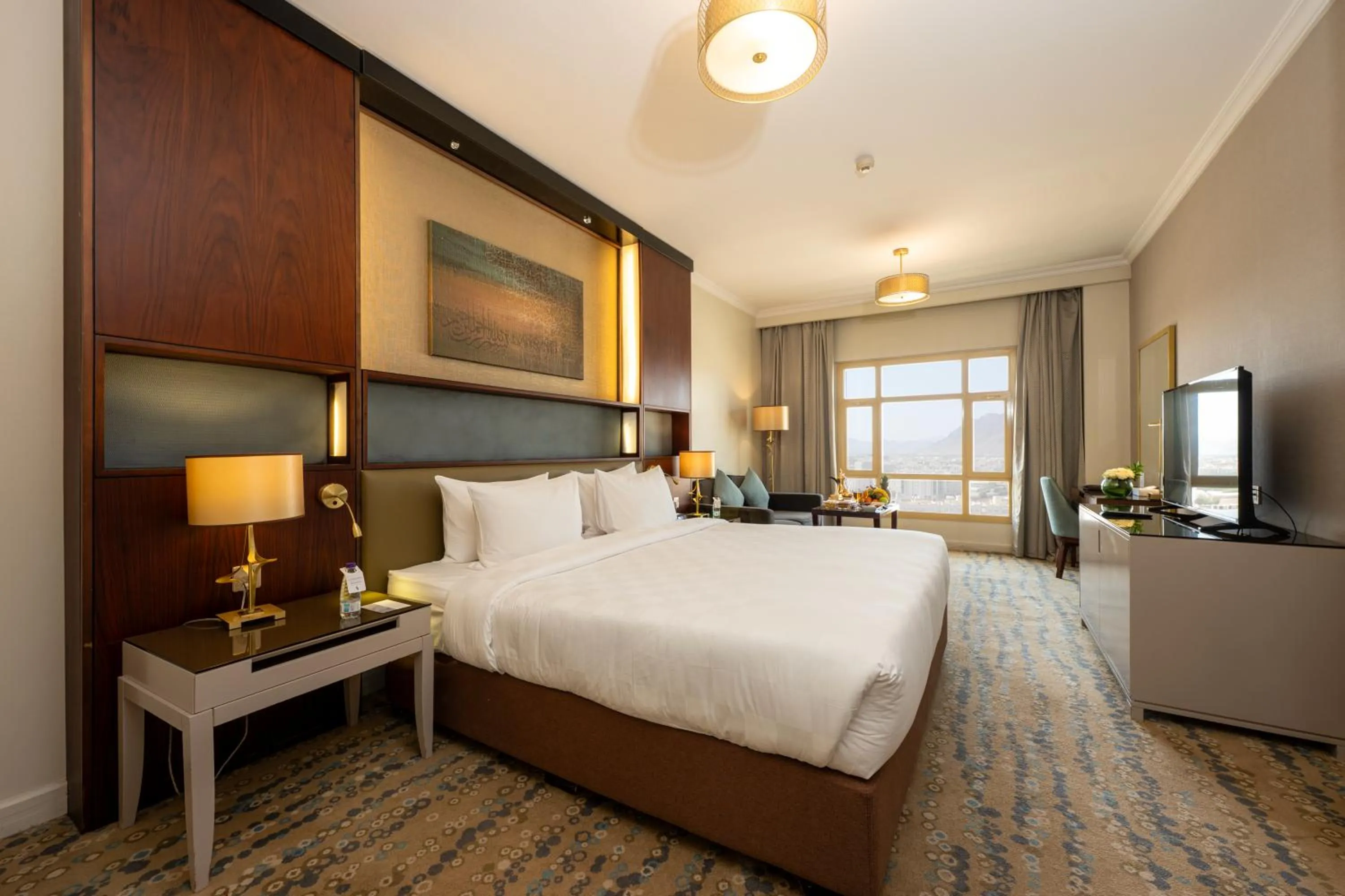 Bed in SAJA By Warwick Madinah Hotel