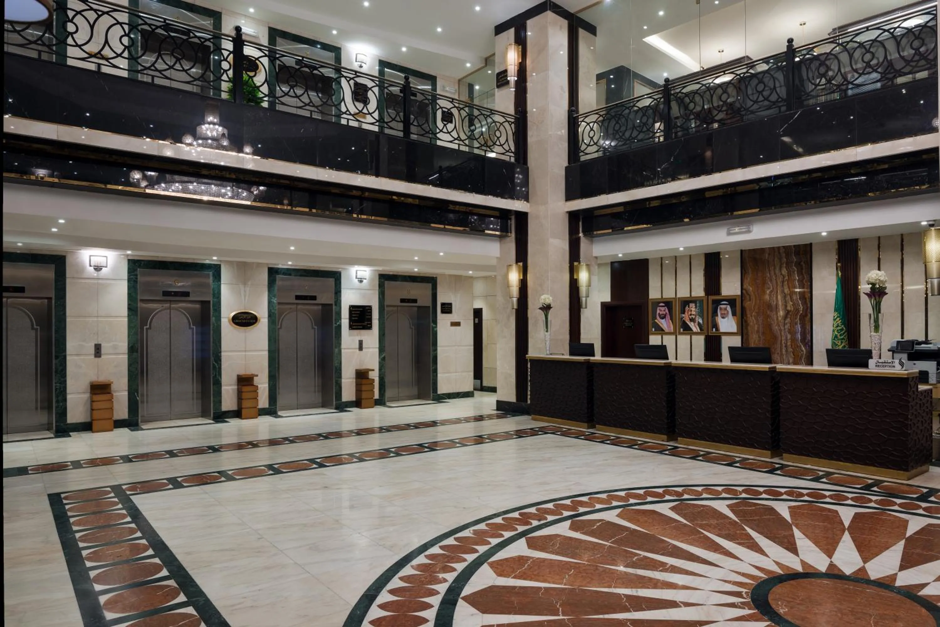 Lobby or reception in SAJA By Warwick Madinah Hotel