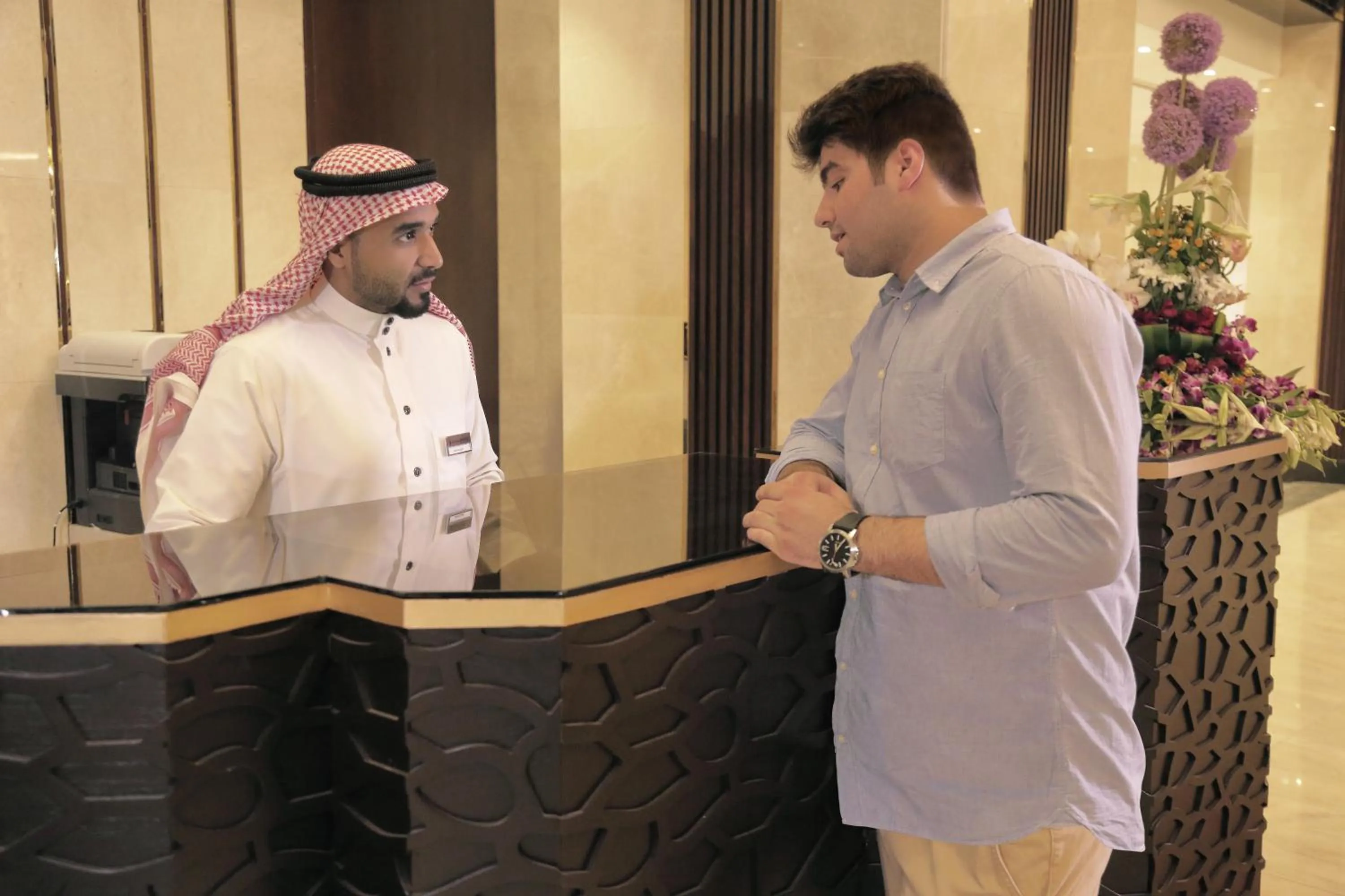 Lobby or reception in SAJA By Warwick Madinah Hotel